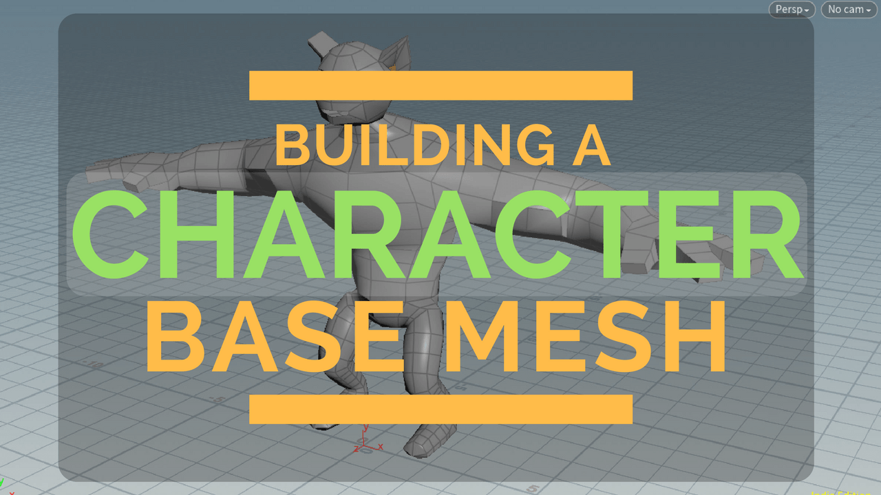 Modeling 3D Characters Building a Base Mesh for a Character in
