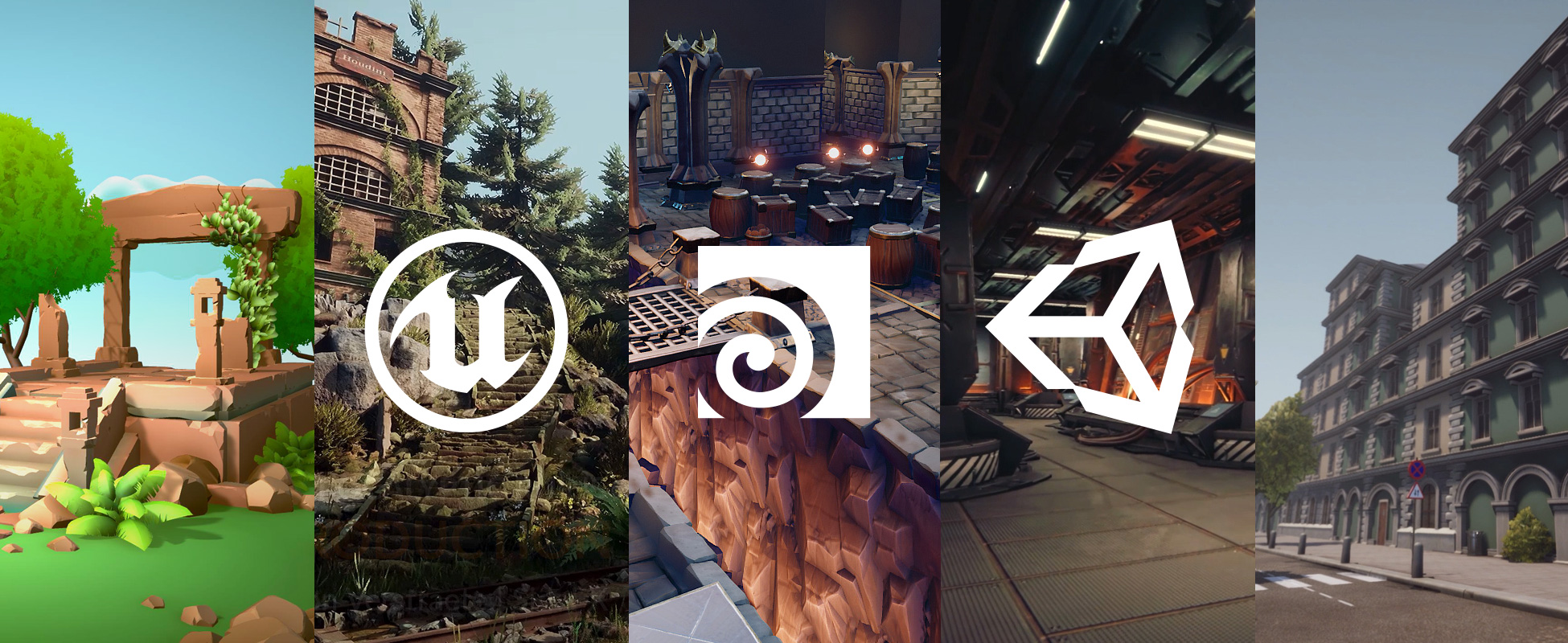 Houdini Engine for Unreal and Unity now Free SideFX