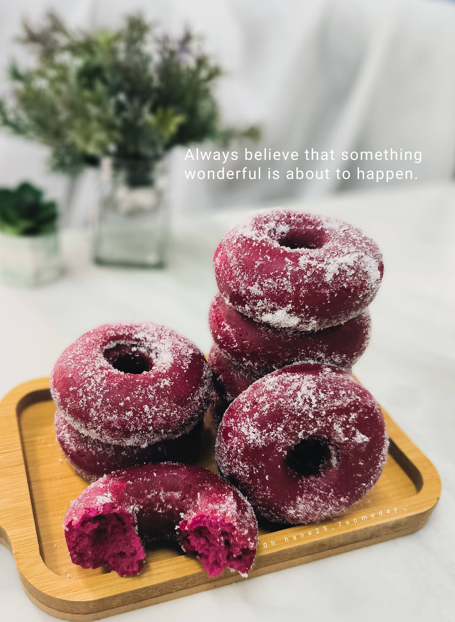 Lebih 11k Shares, Resepi Donut Dark Coklat Arang ‘Gerenti’ Sedap