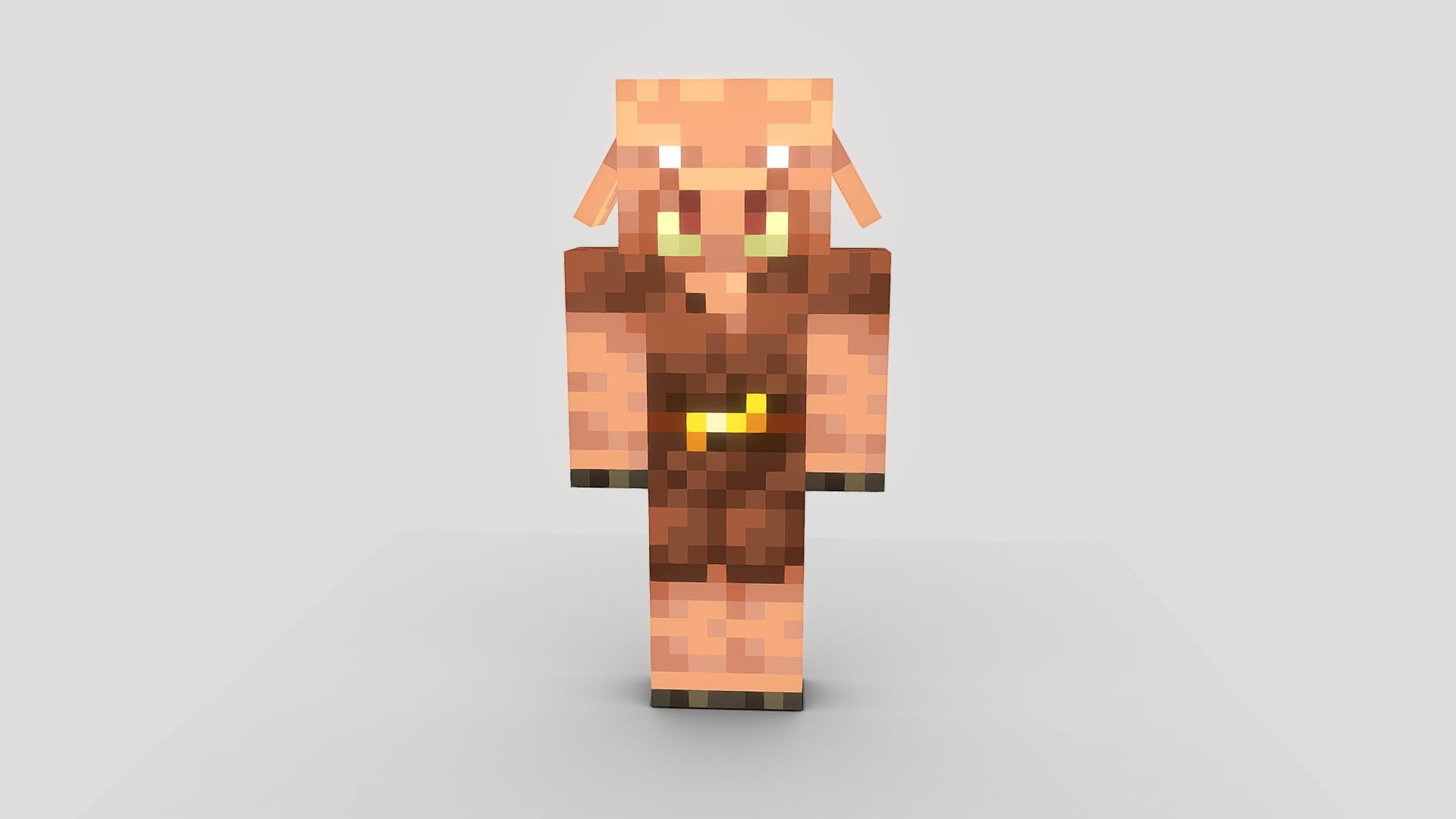 Piglin Download Free 3D model by ttvveda07 [0005881] Sketchfab