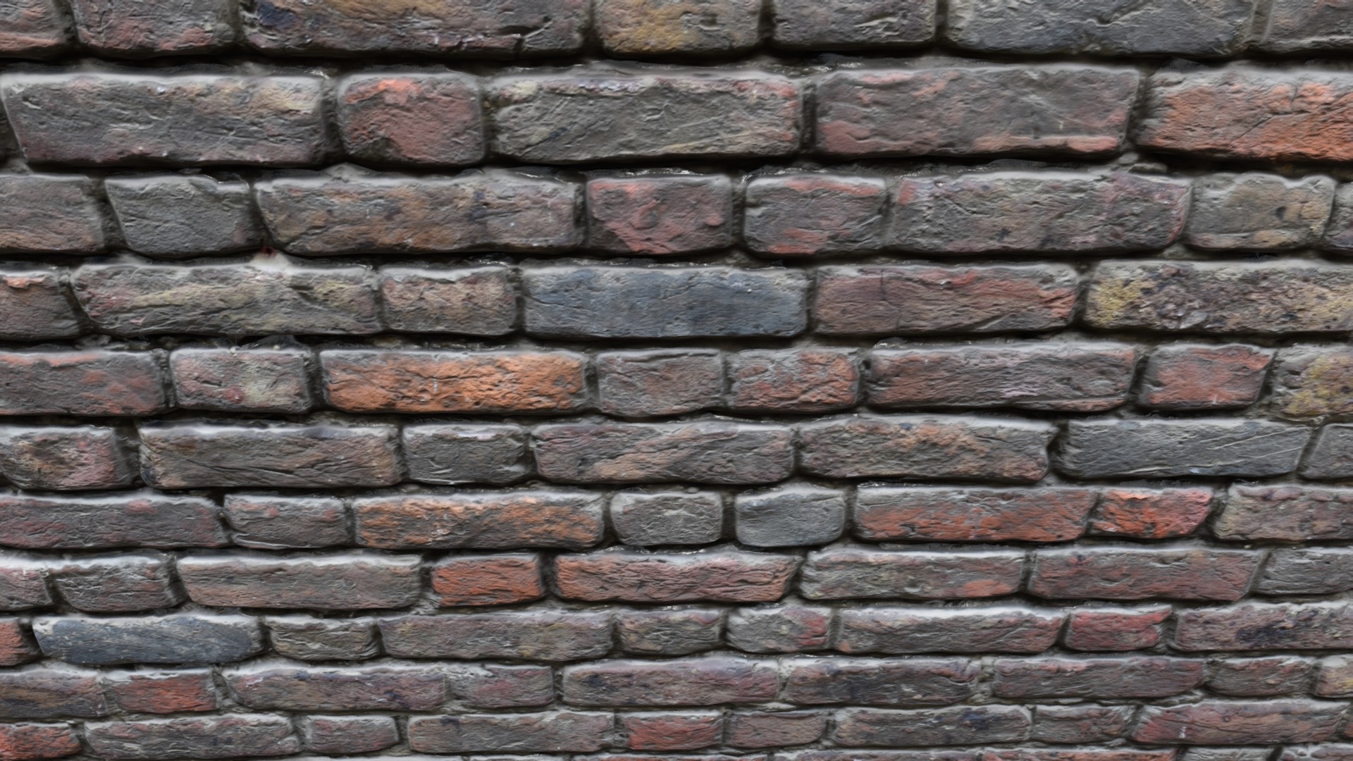 Brick wall United Kingdom Download Free 3D model by theovasilis