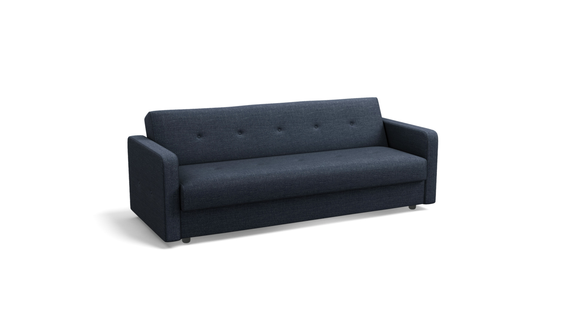 Chou Sofa Bed With Storage, Quartz Blue Download Free 3D model by