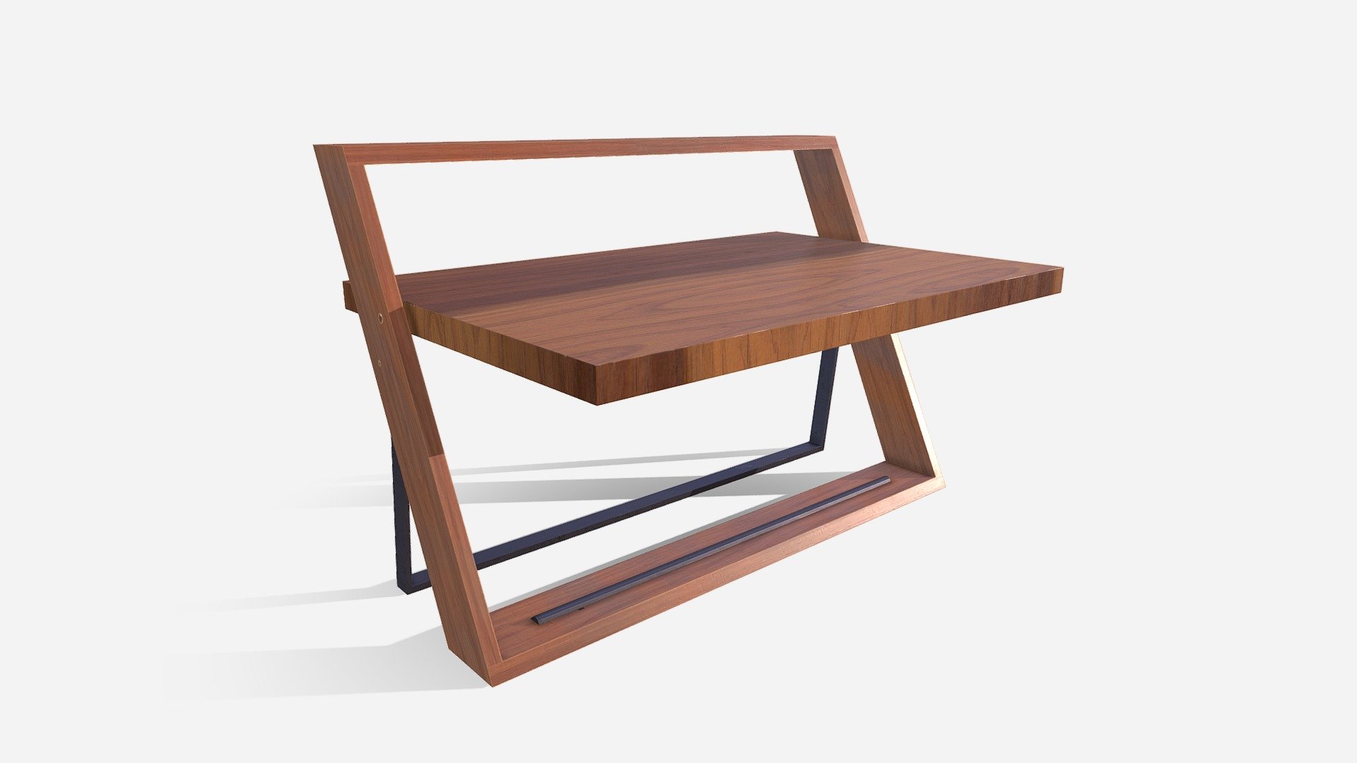 Folding Desk Download Free 3D model by Tiago Lopes (drobluda
