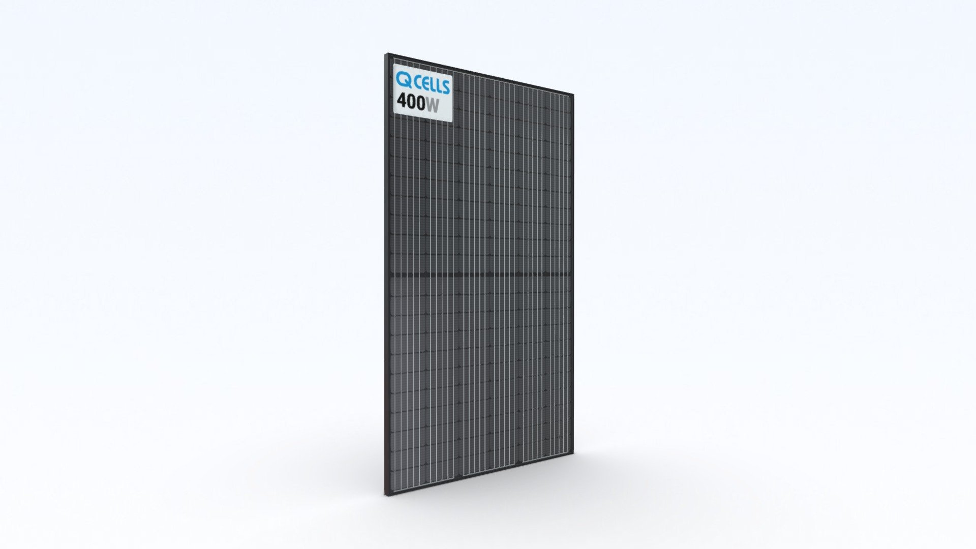 Q CELLS 400W / 132 cels (Q.PEAK DUO BLK MLG10+) 3D model by A1 SolarStore (a1solarstore