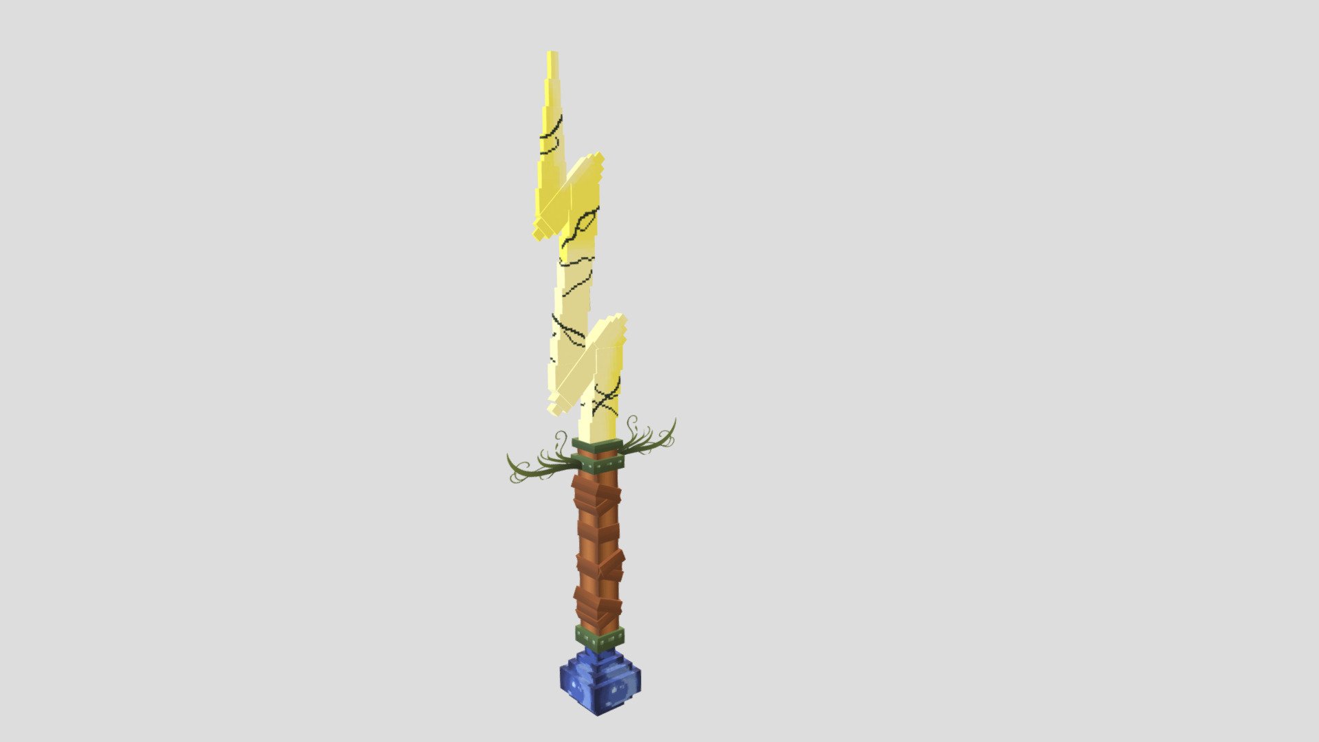 Lightning Bolt Sword 3D model by Otaka Misu (otakamisu) [0bcc8ff