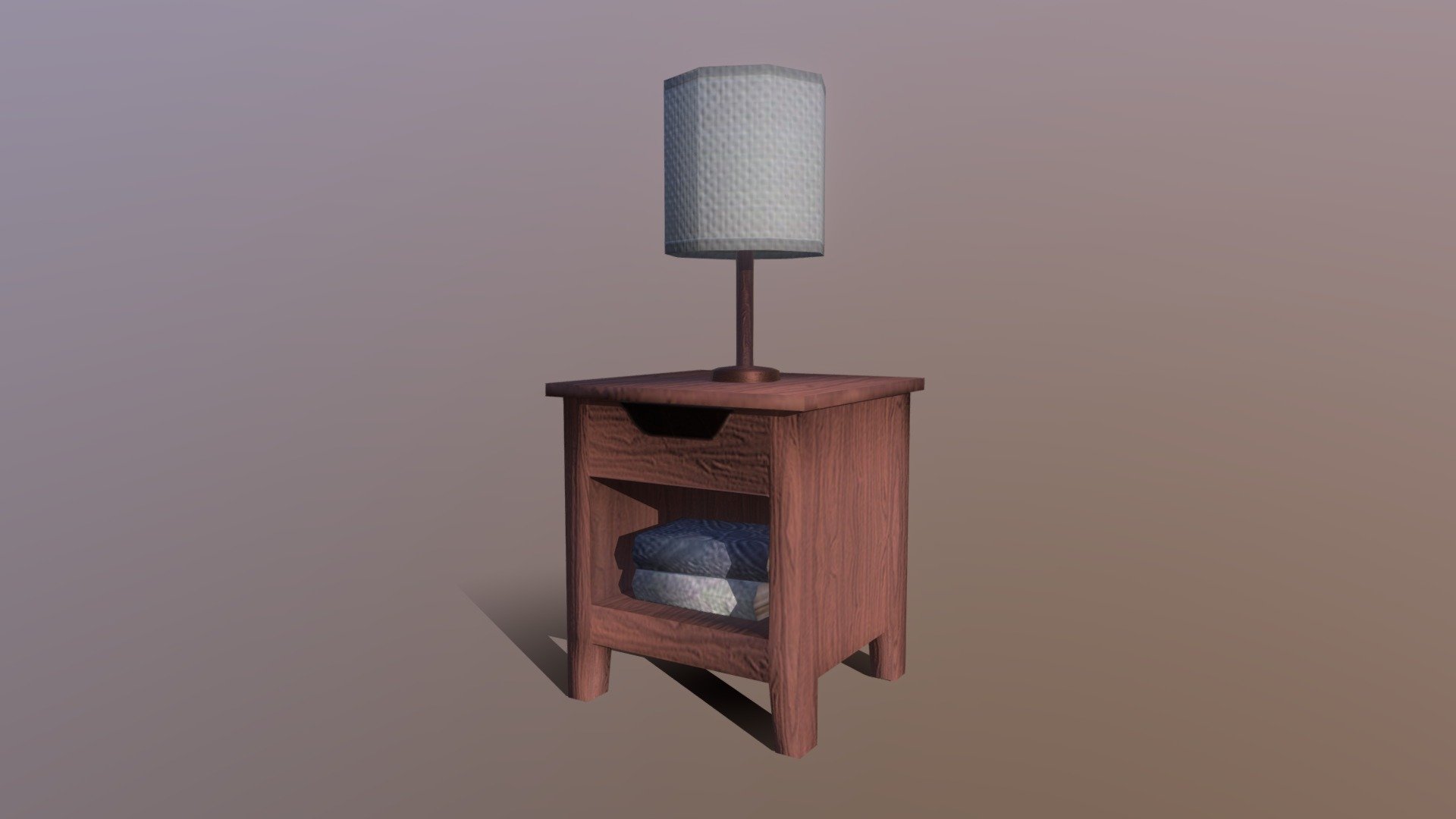 Bedside Table Download Free 3D model by jspurlin [0cbed49] Sketchfab