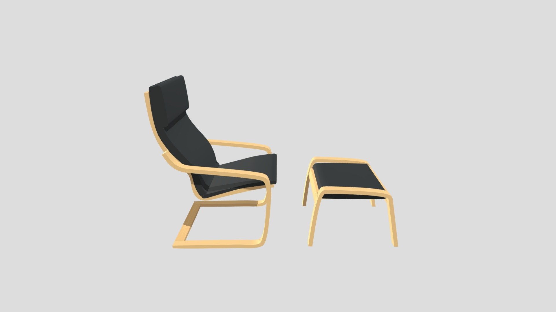 325 Ema Westerfeld Ikea Chair FBX Download Free 3D model by