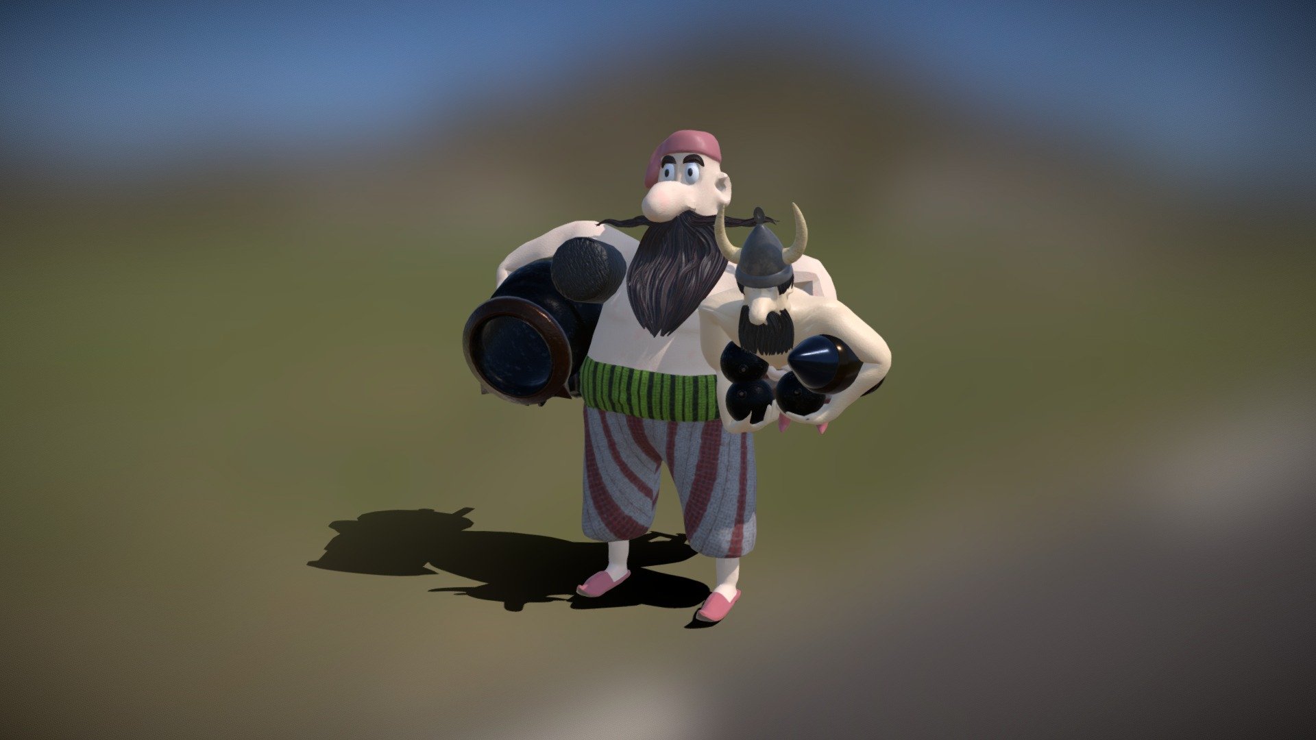 Mortar kit - 3D model by Teltor [0eb3b84] - Sketchfab