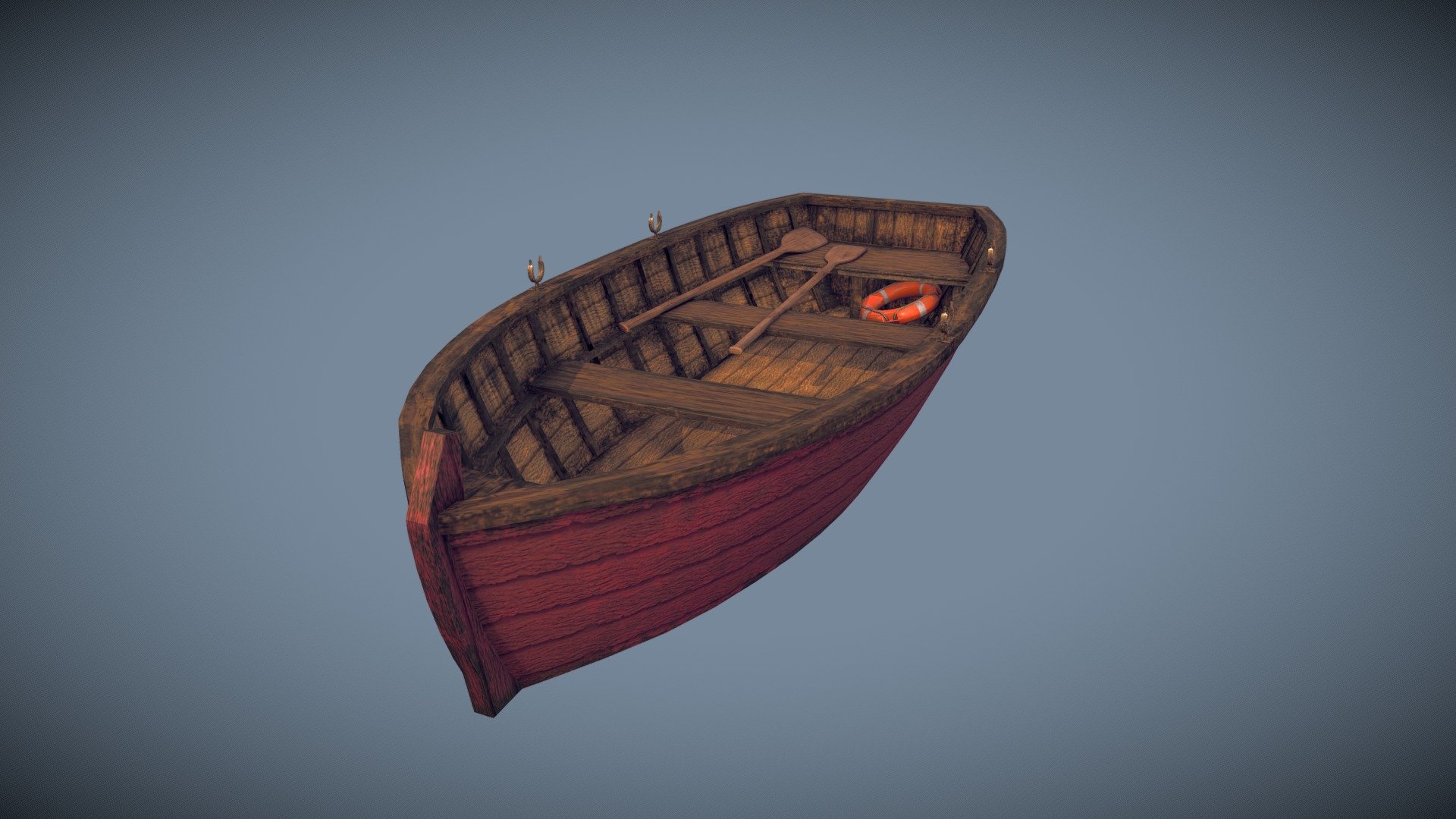 Row Boat Download Free 3D model by Sk1ttle [1152ce6] Sketchfab