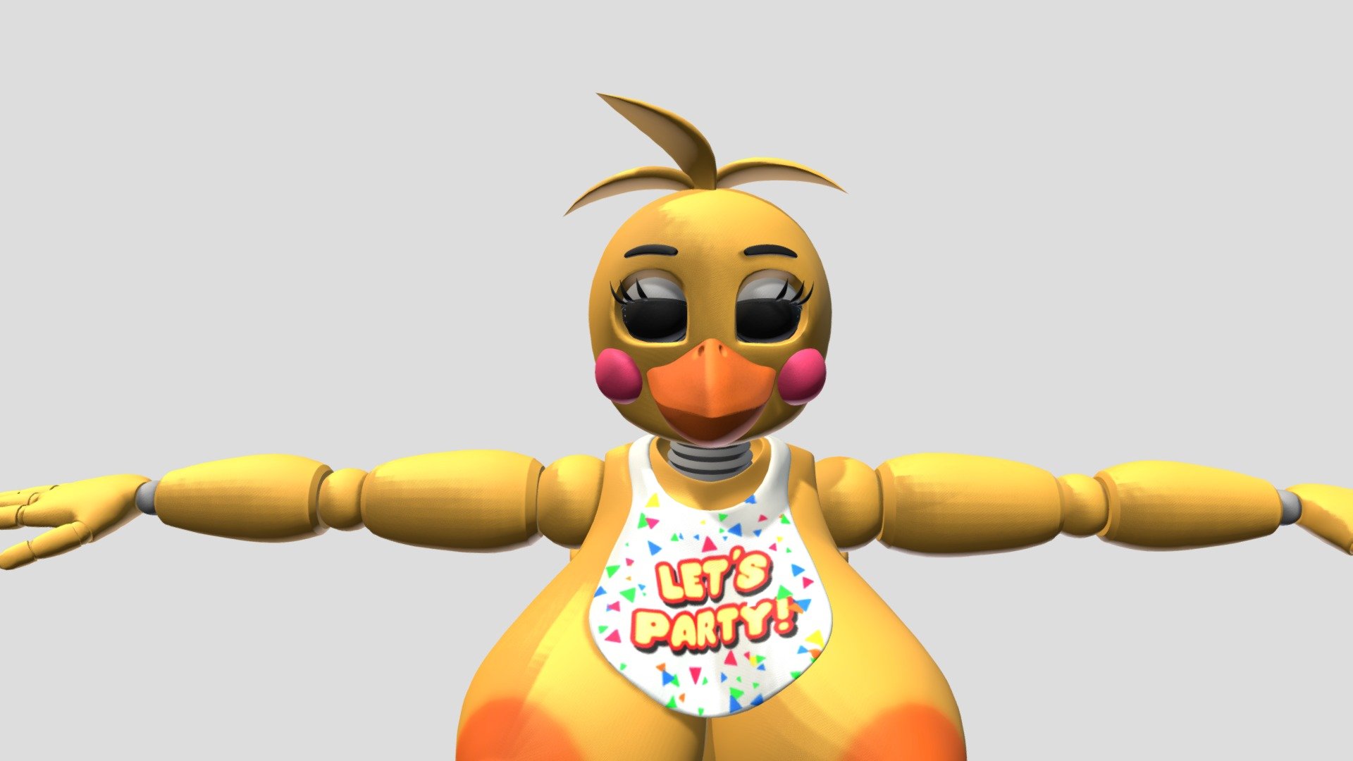 Runaboo Toy Chica Download Free 3D model by Noba 79 (Chamoy20