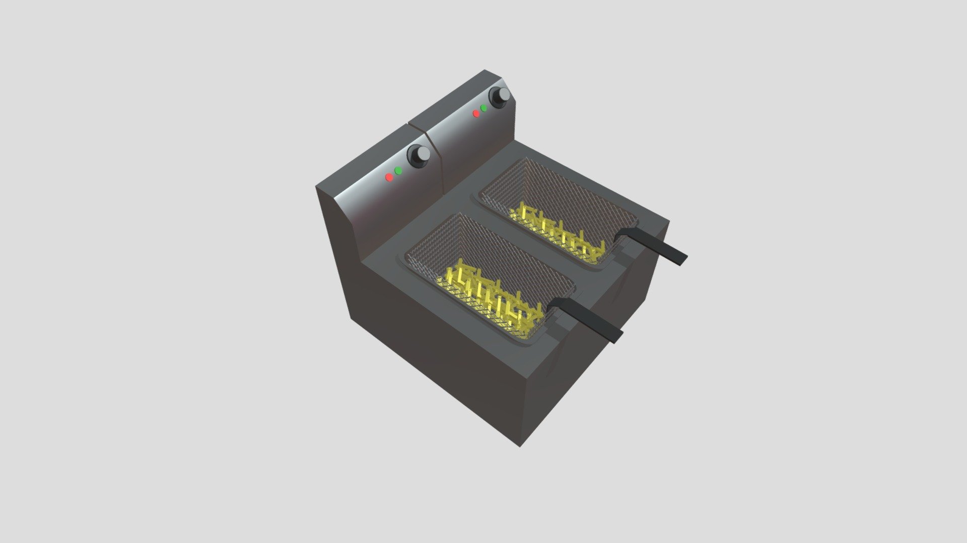 Deep fryer Download Free 3D model by FractDesign [1c89c6b] Sketchfab