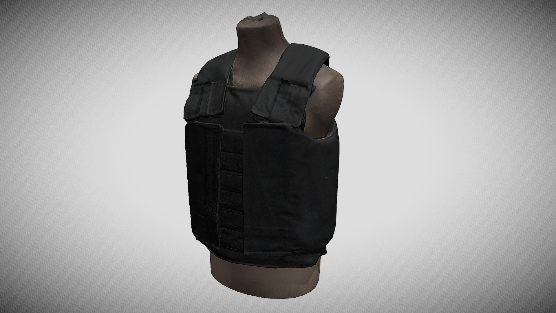 Tactical Body Armour Vest 3D model by Combined Military Services