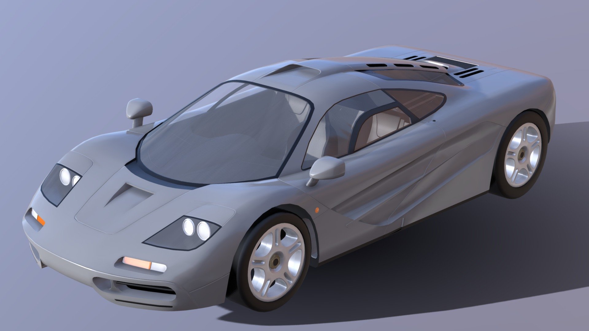 1992 Mclaren F1 3D model by veratech [1fea4bb] Sketchfab