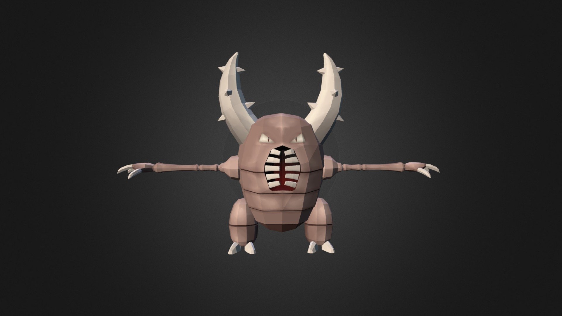 Pinsir Remake (Pixelmon) 3D model by Preston B (prestonbb) [22d0c8a