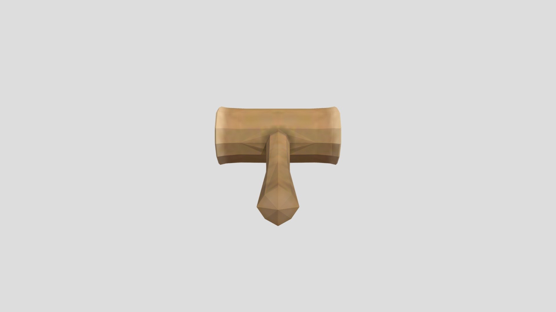 Valheim Hammer Download Free 3D model by parrisu [22e1fec] Sketchfab