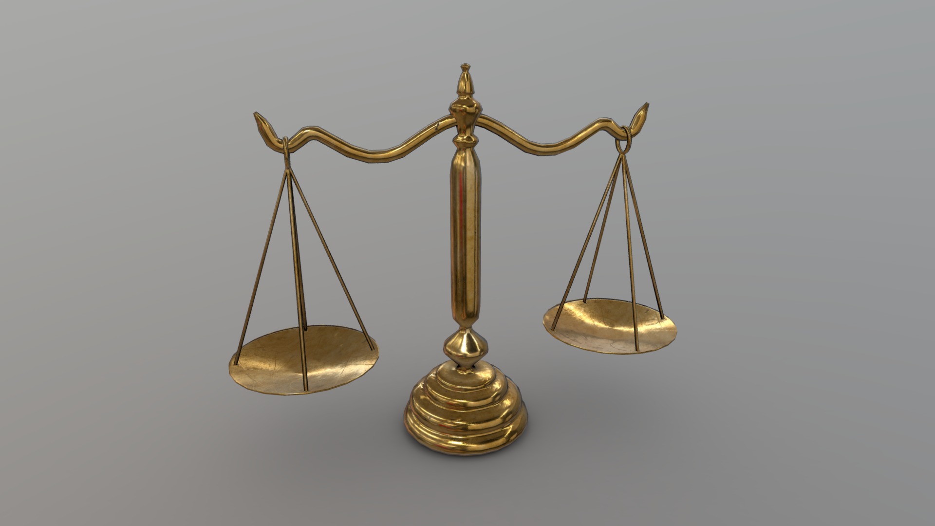 Balance Scale Buy Royalty Free 3D model by plaggy [24c413a