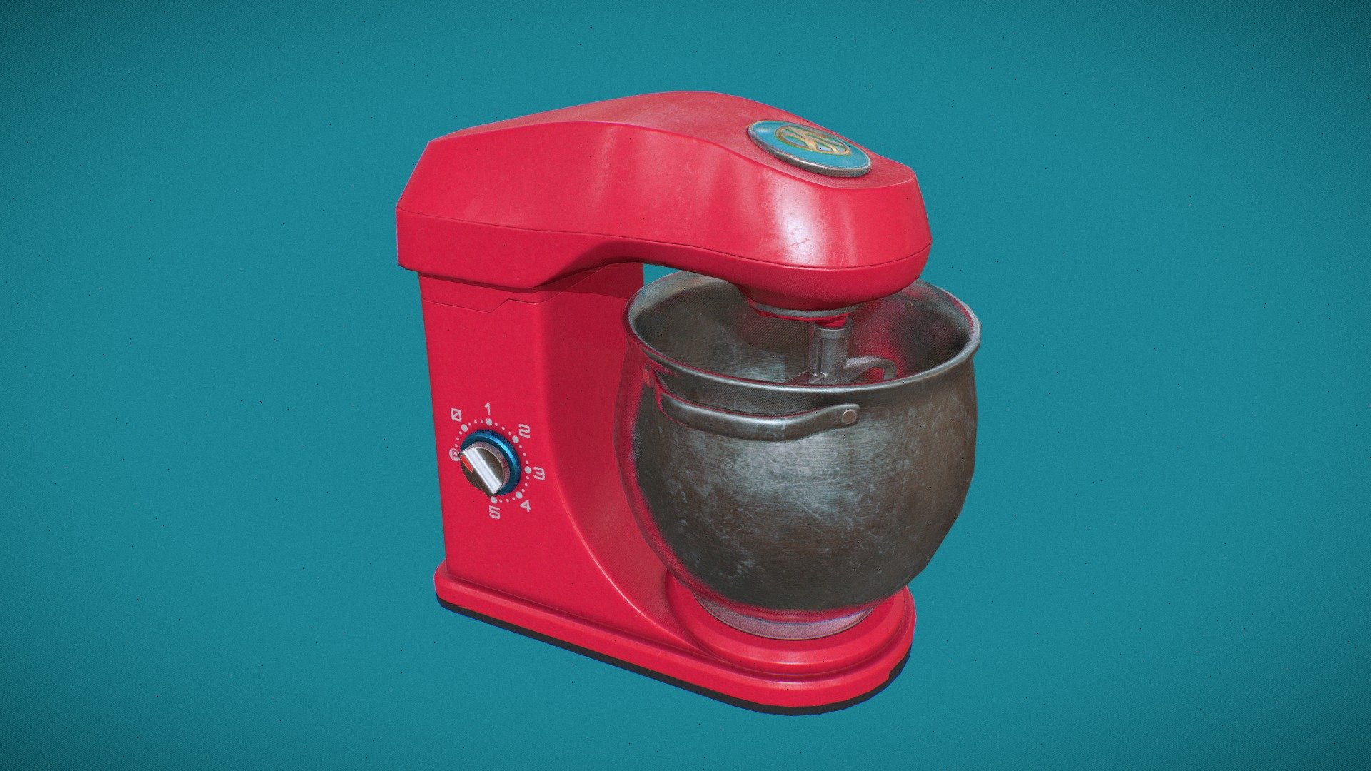 Mixer Game Ready Asset Buy Royalty Free 3D model by 3D Chop Art