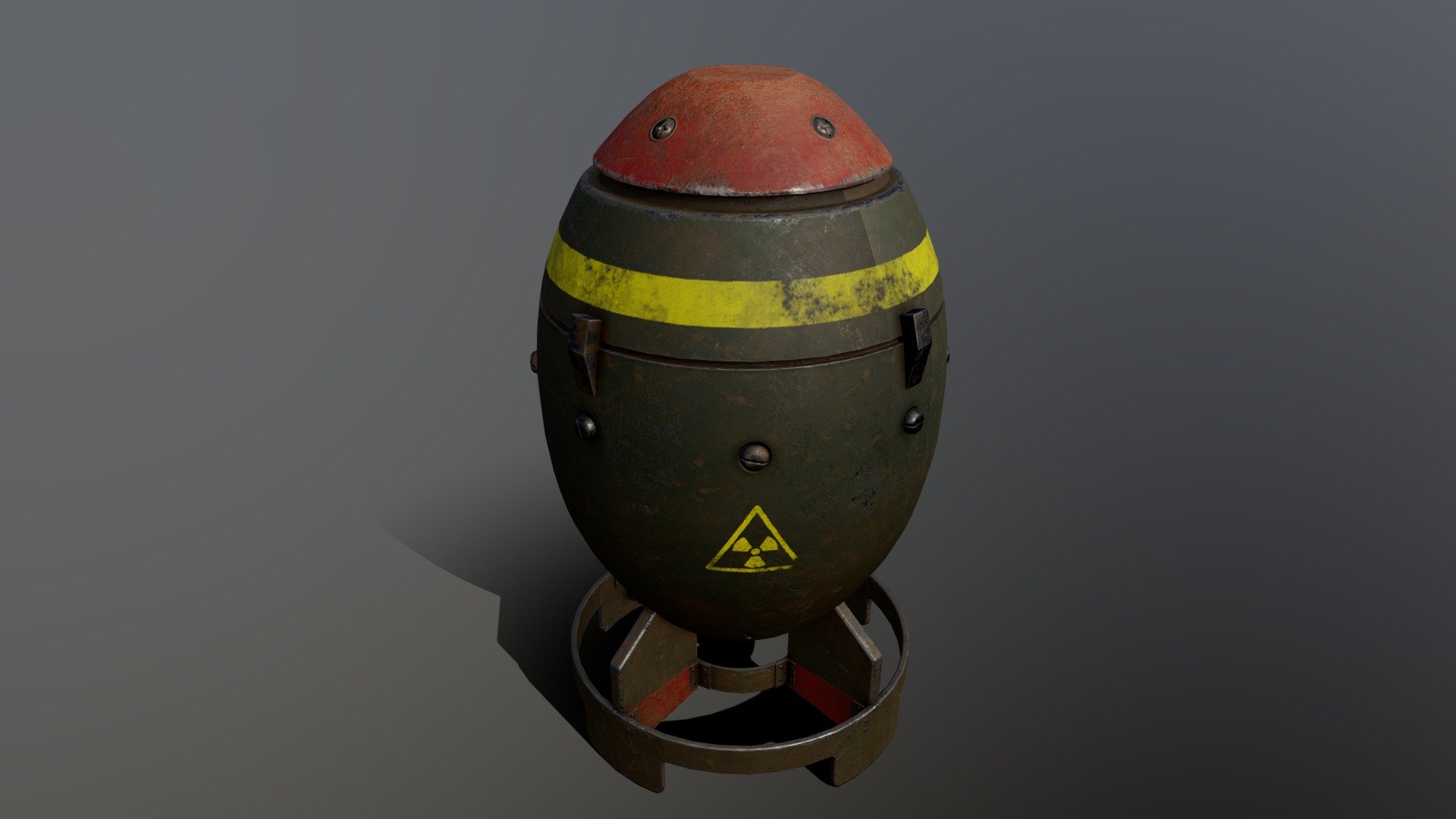 Fallout 4 Mini Nuke Show Off Model 3D model by arnoup (arnoux
