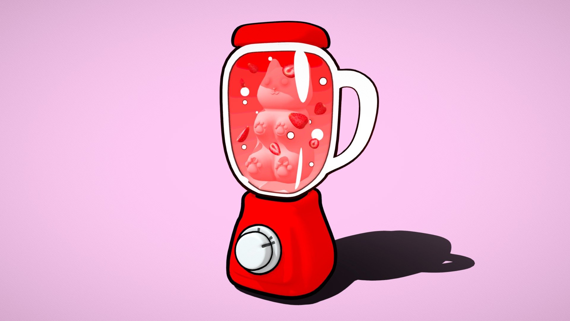 Cat Blender Download Free 3D model by OlegPopka [31eb9d8] Sketchfab