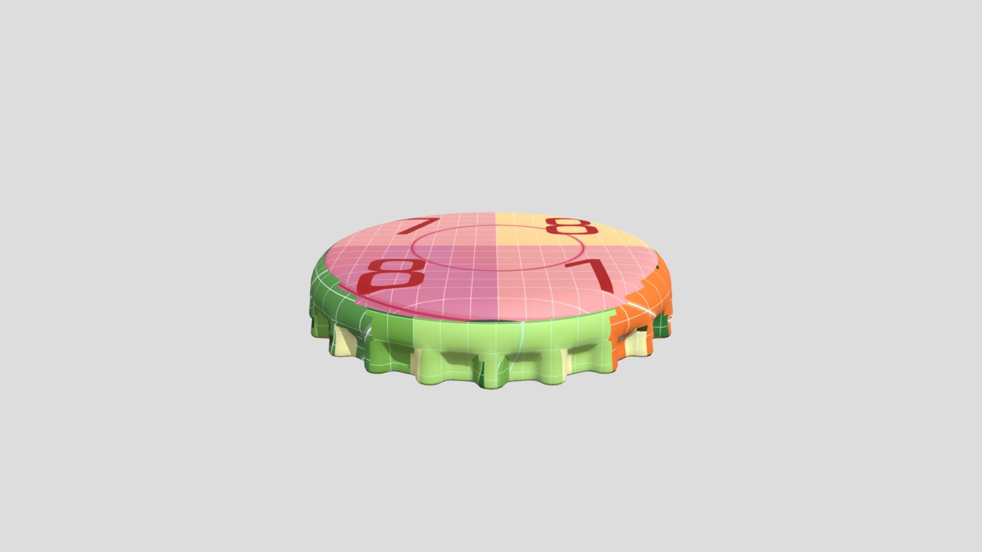 Bottlecap - Download Free 3D model by tompkijo [39f11fe] - Sketchfab