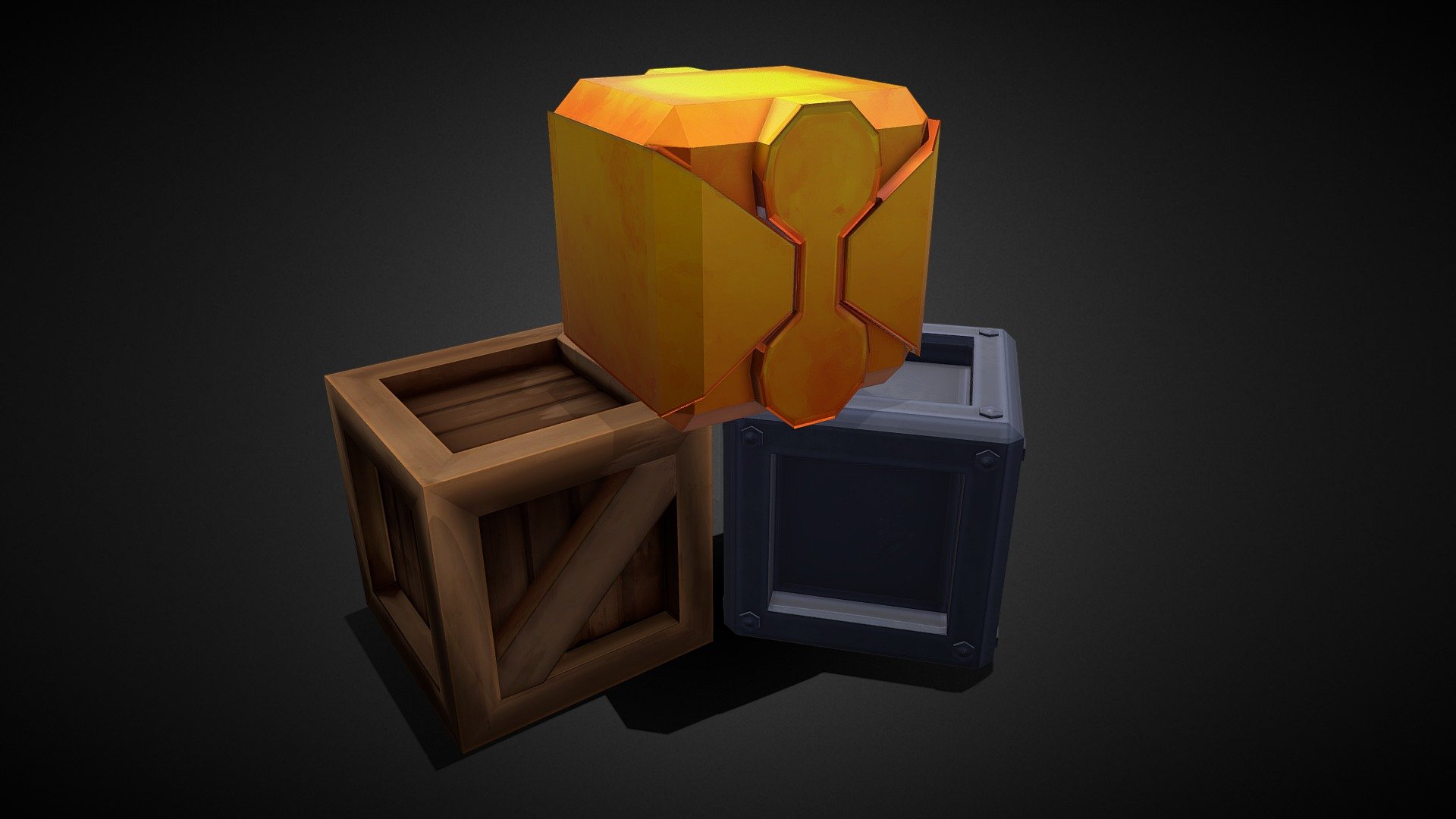 Terraria Crates 3D model by Shareen (shareenZima) [3c986d8] Sketchfab