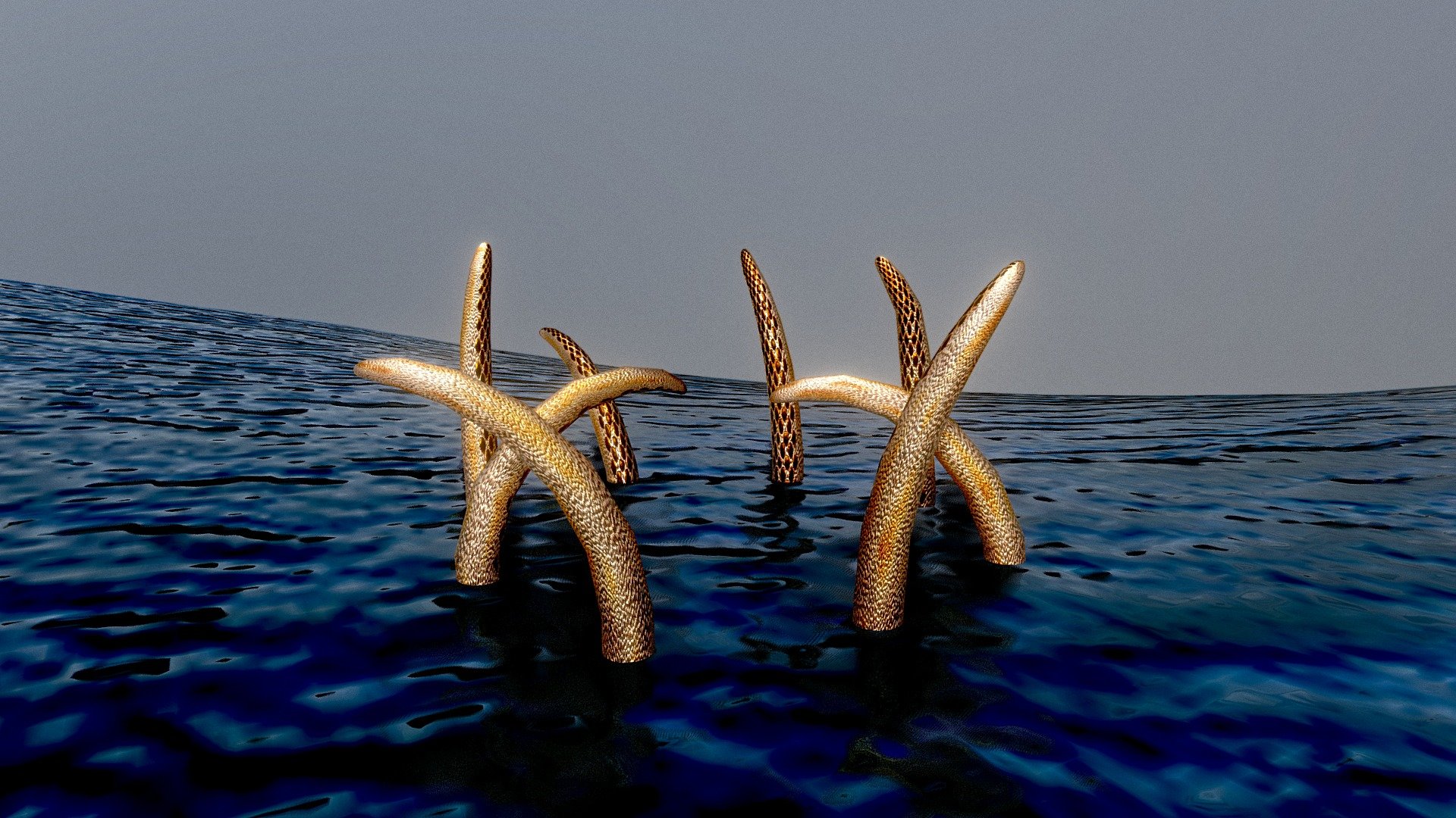 Kraken (Animation) Download Free 3D model by Anthony Yanez (paulyanez) [3f2e84d] Sketchfab