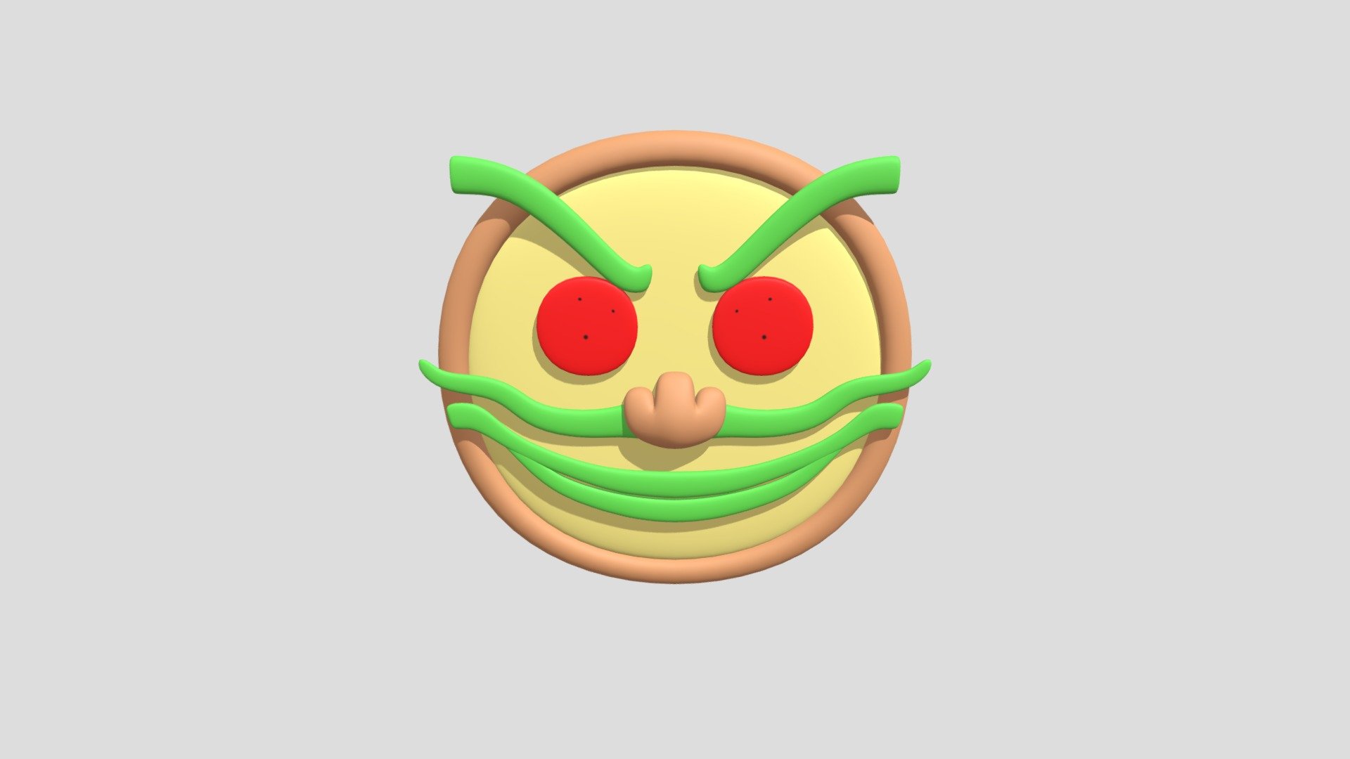 Custom Edited Pizza Tower Customs Pizzaface Download Free 3D model by mmaryfernandez38