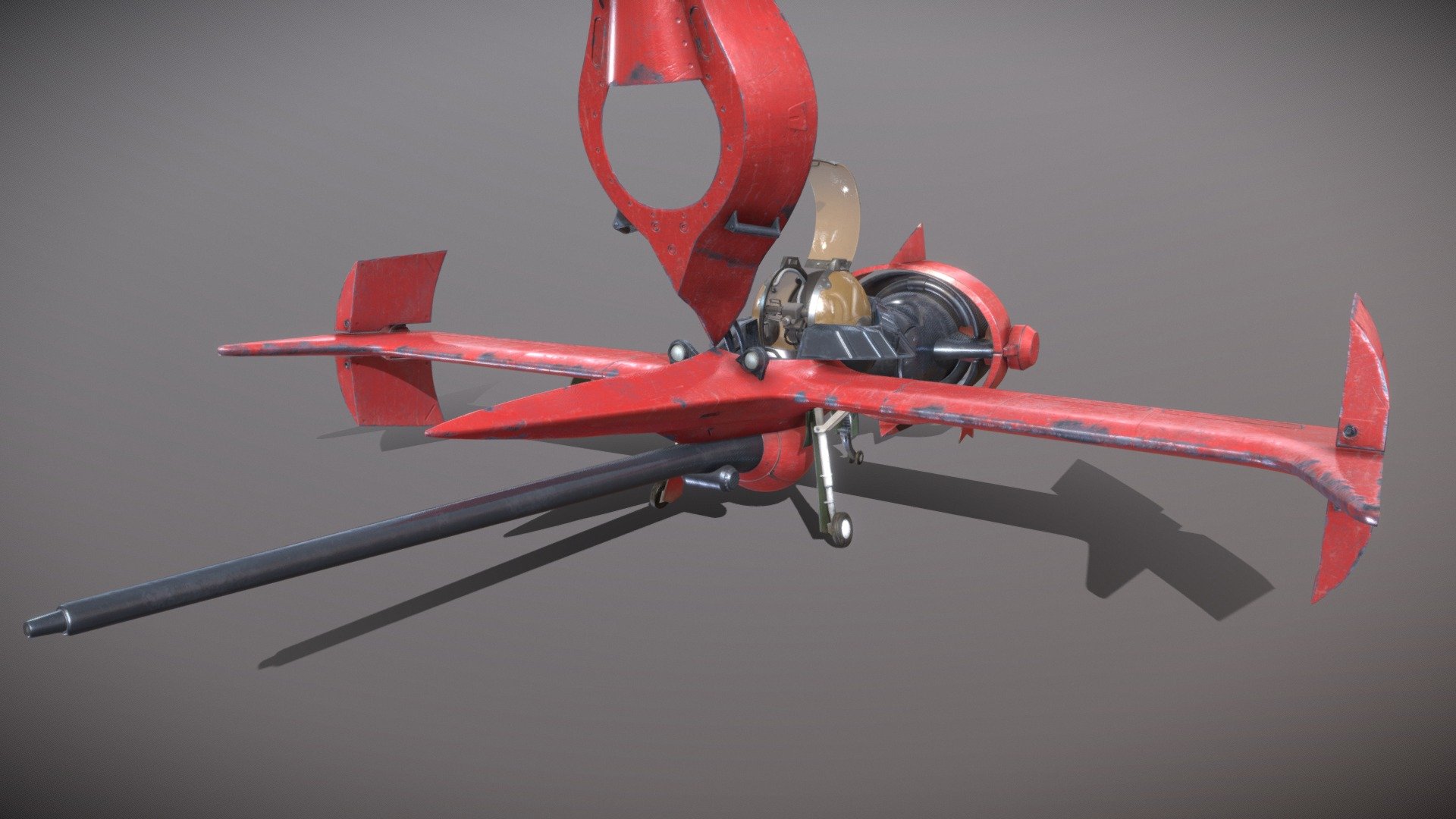 Swordfish II 3D model by Ferot (lFerotl) [47293a7] Sketchfab