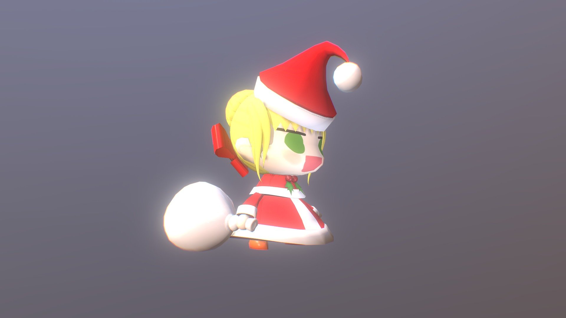 Padoru Padoru - 3D model by AyatoGod (@AyatoGod) [49e019c]