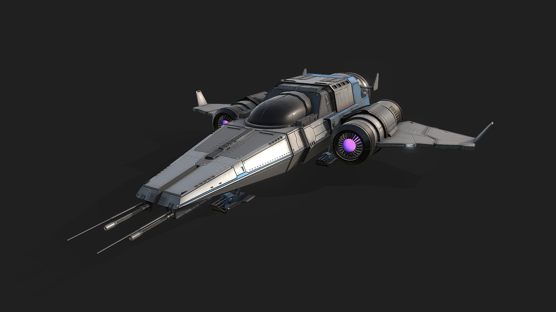 SPACESHIP CB1 Download Free 3D model by Kerem Kavalci (Keremz