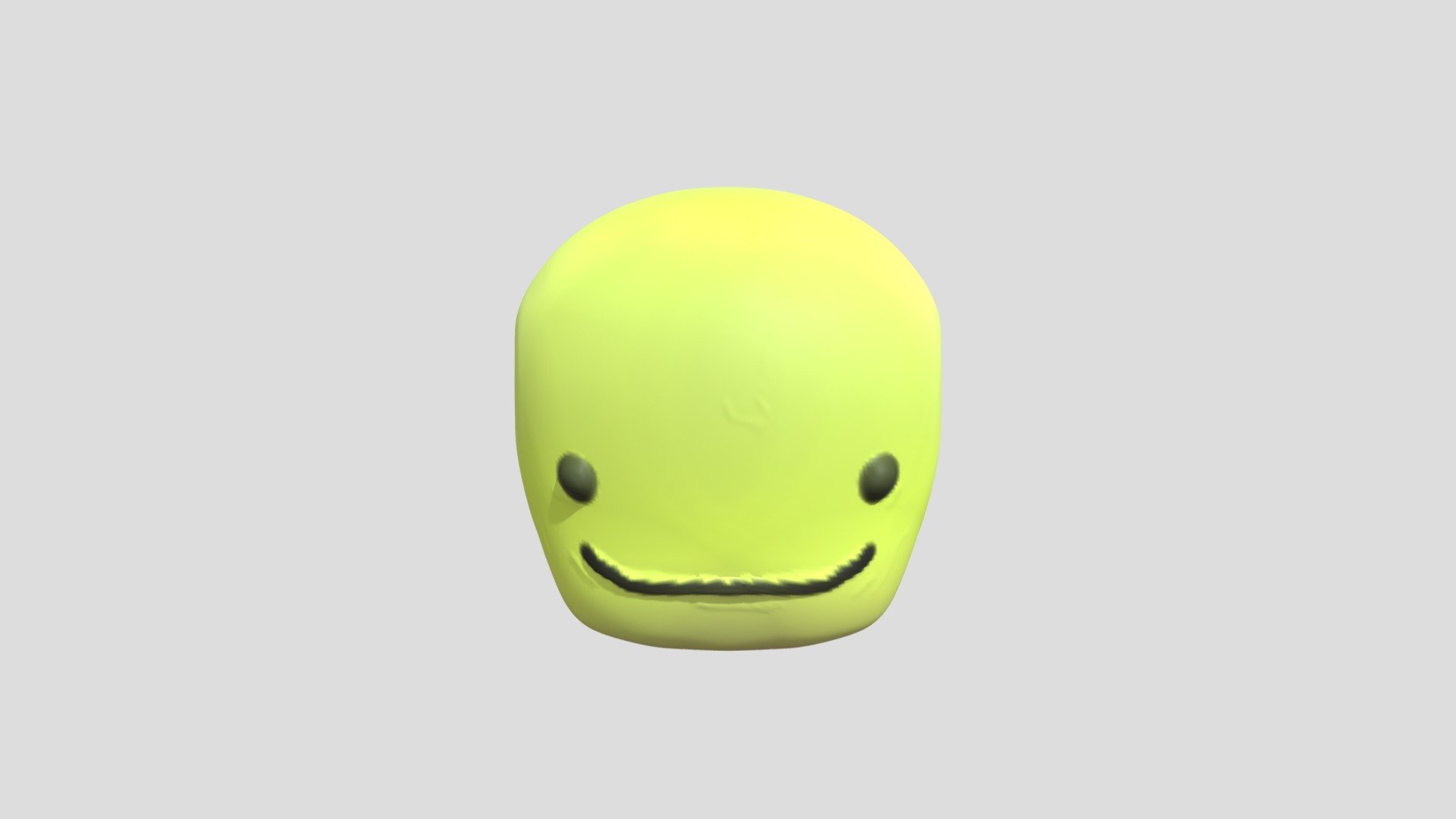Roblox Noob Head 3D model by ForeverCrown (MintDino) [51d2eee