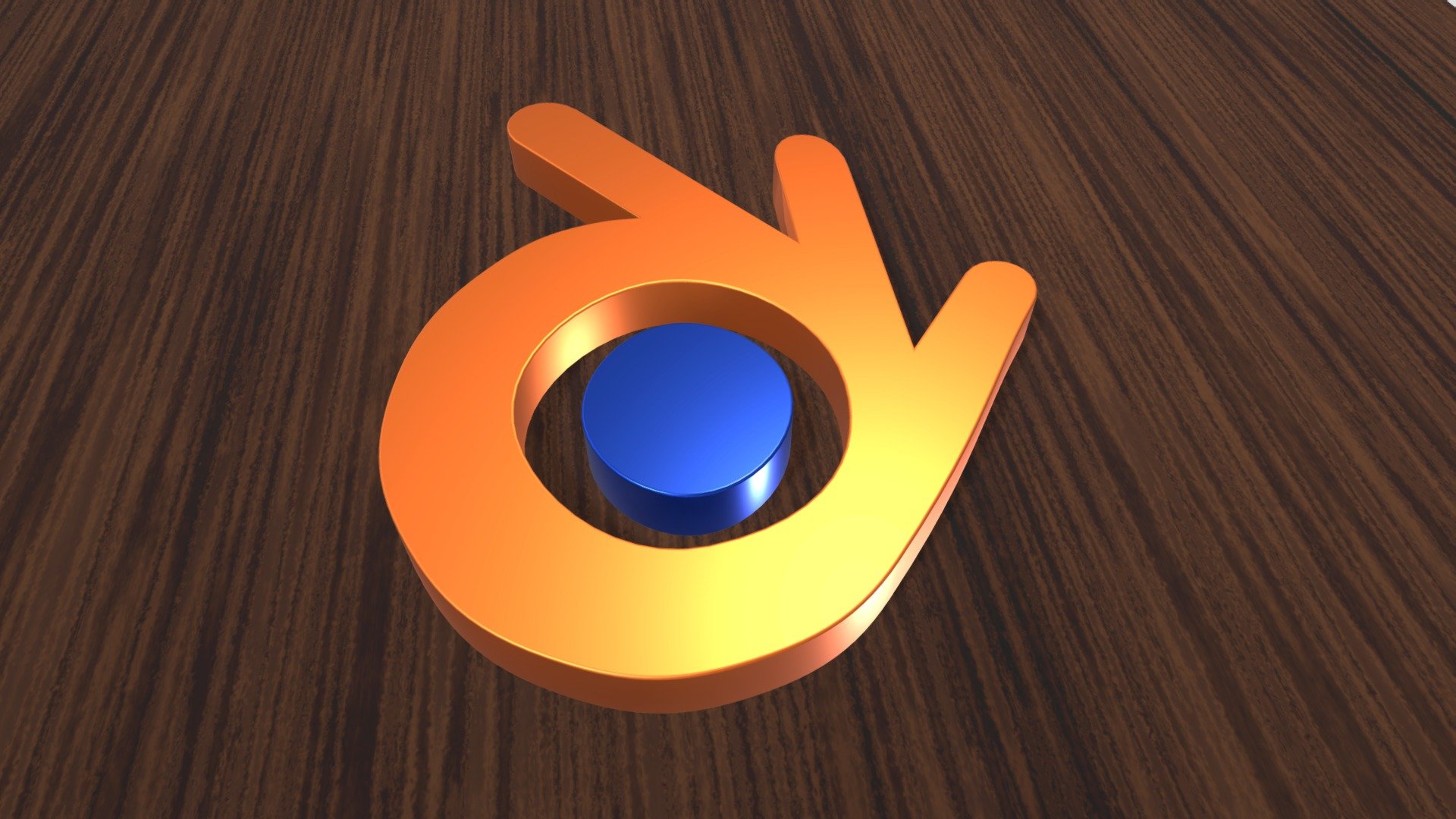 Logoblender 3D model by TalaveraRita [5d9c014] Sketchfab