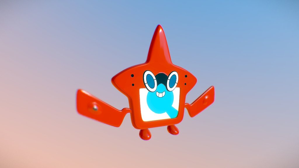 Rotom Dex [WIP] 3D model by Void Start (subtlefreckle) [5da4caf