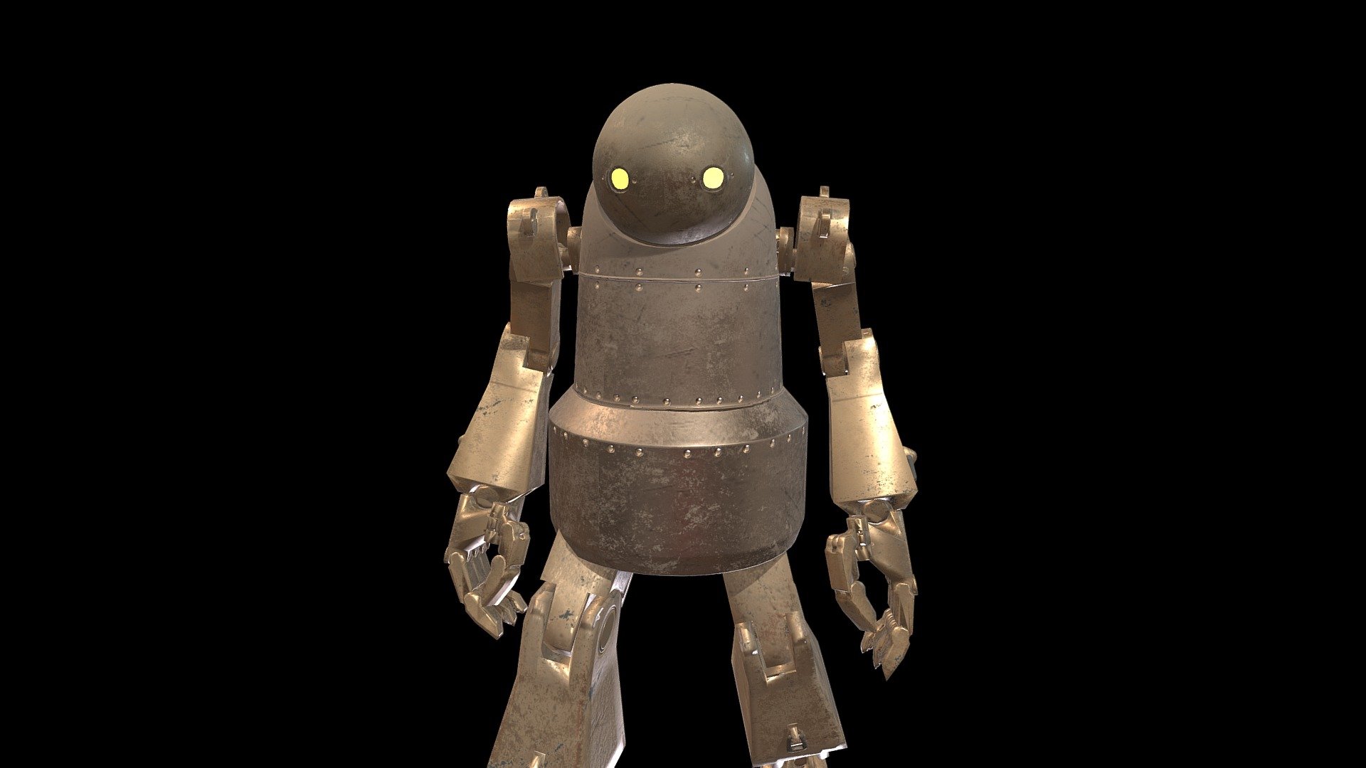 Nier Automata Robot Download Free 3D model by None (cyberdan