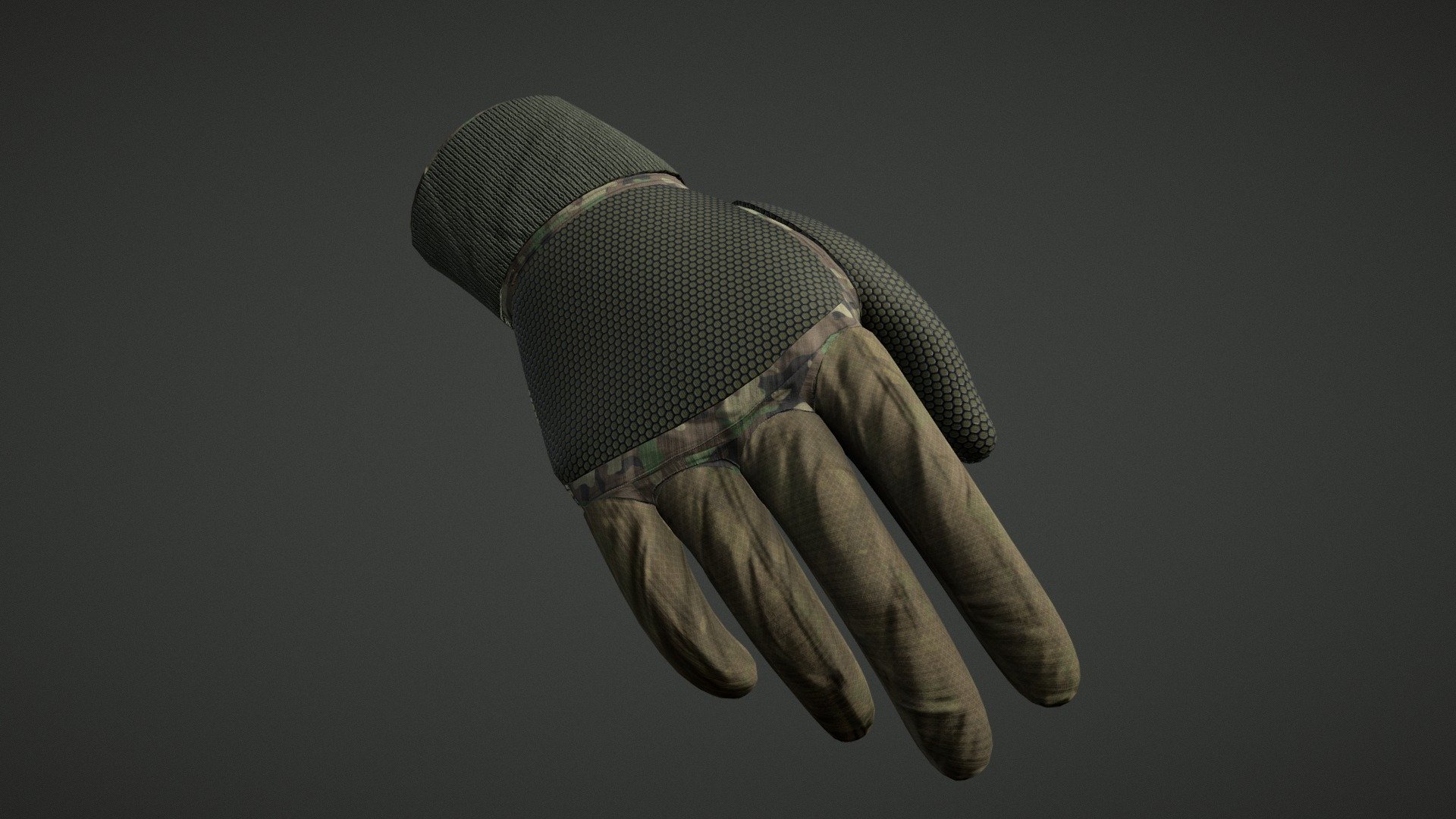 Military Glove Download Free 3D model by senseimitz [6045d27] Sketchfab