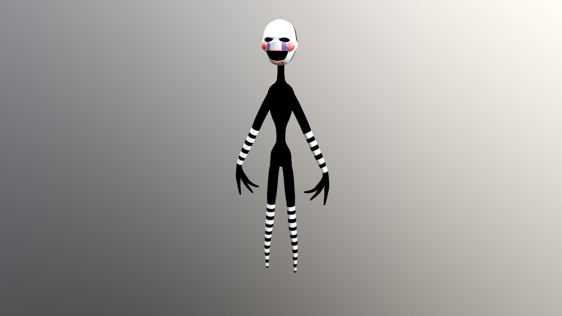 Fnaf Puppet Blend Download Free 3D model by RedHotAnvil [609d56a