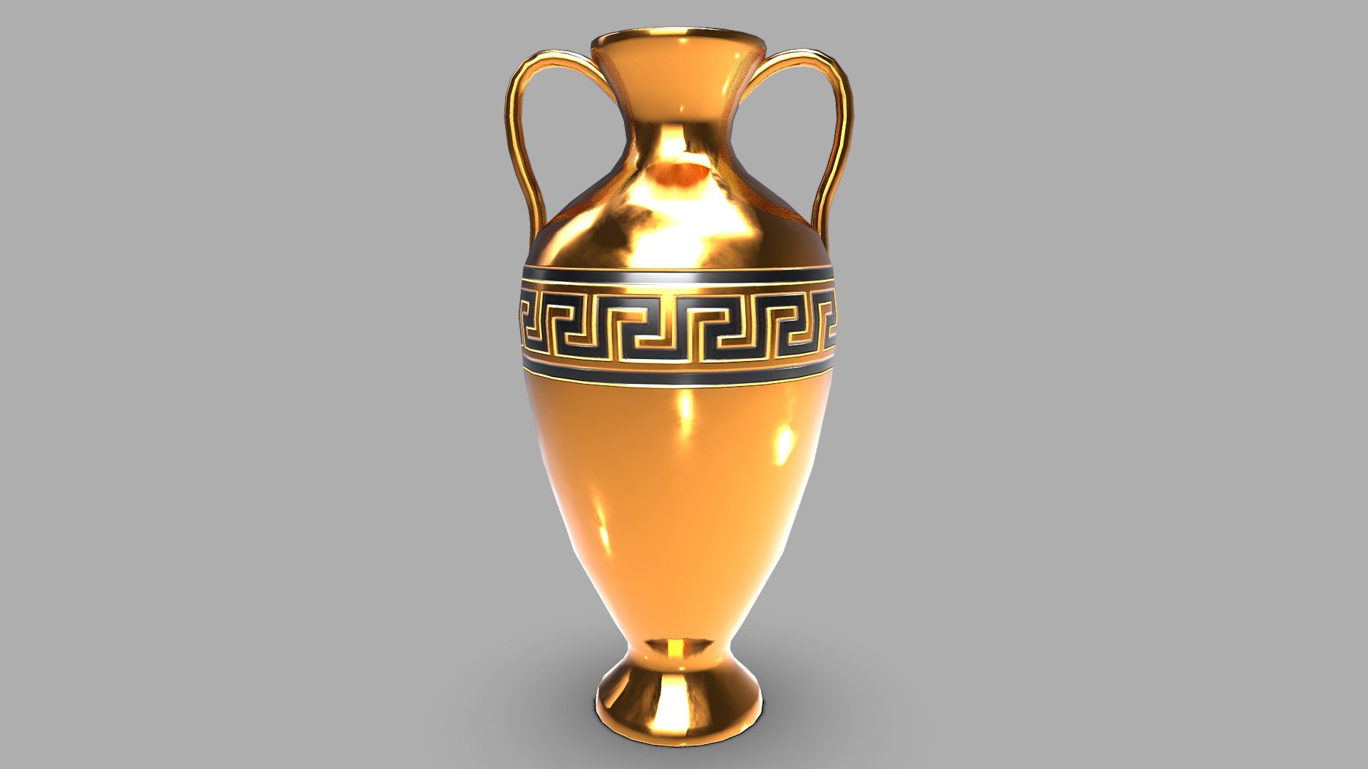 Golden Vase 3D model by Area Studio [62645fb