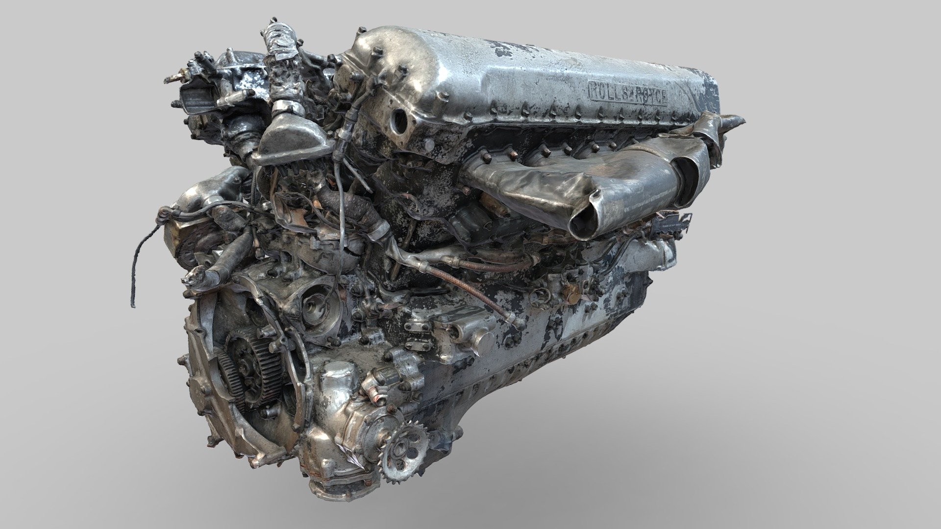 Merlin Engine Download Free 3D model by artfletch [6540cdf] Sketchfab