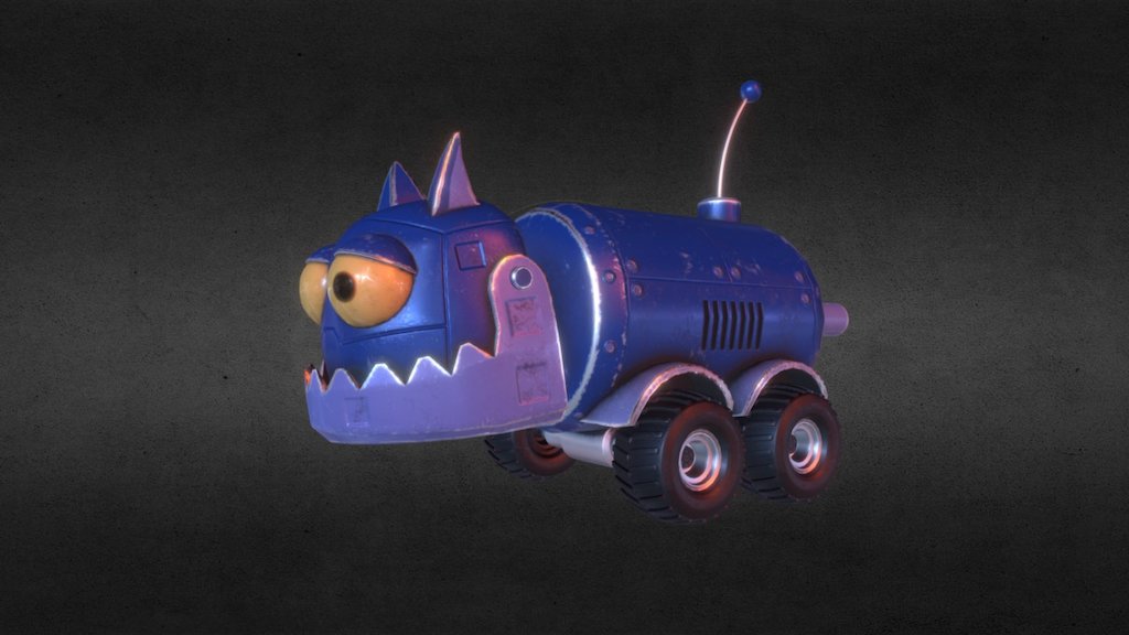 Robot Cat (Inspierd by tom and Jerry) 3D model by h.hanbali [6588fc8