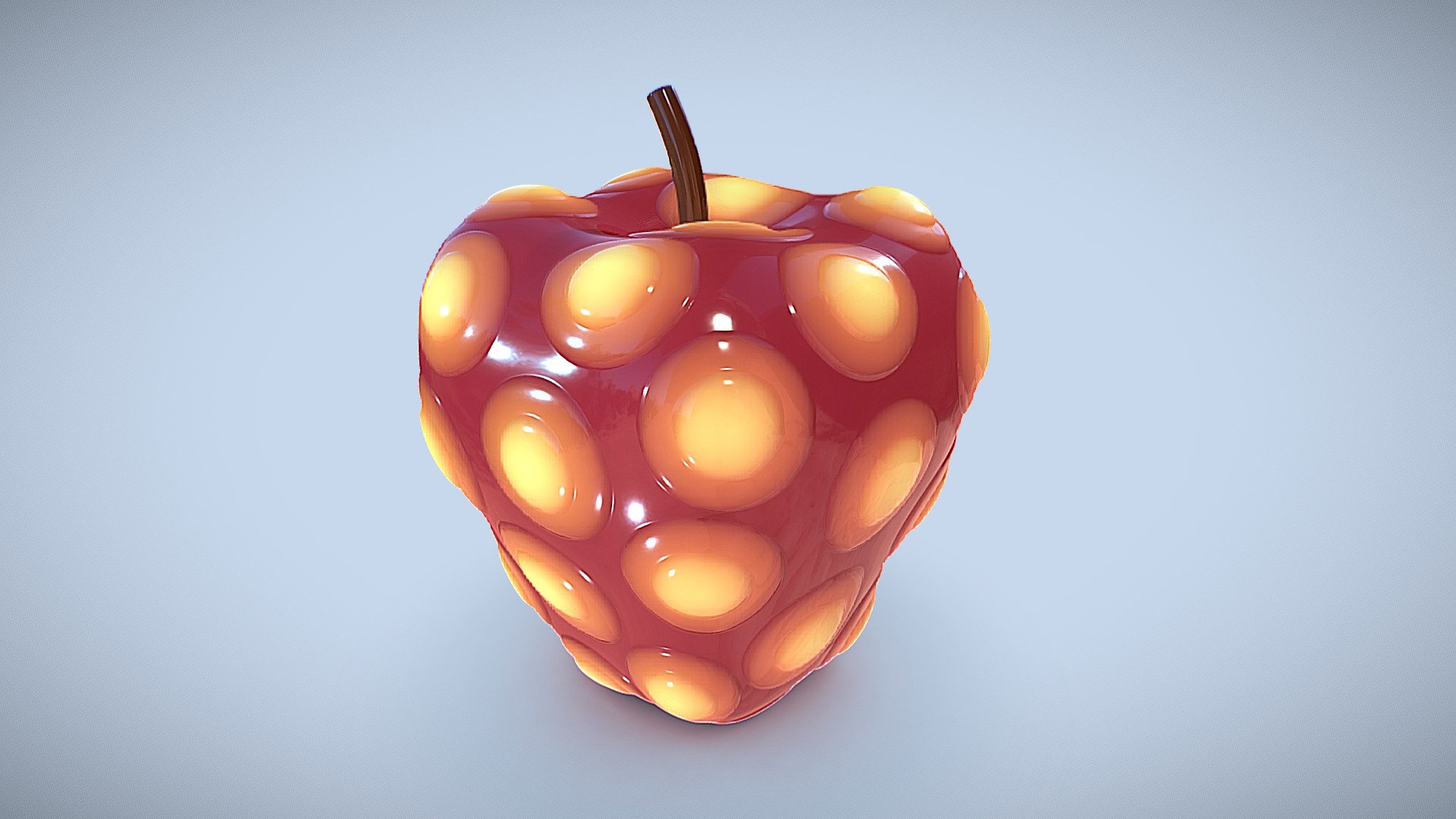 Devil Fruit Apple 3D model by phi (o0i0o) [68c1d3e] Sketchfab