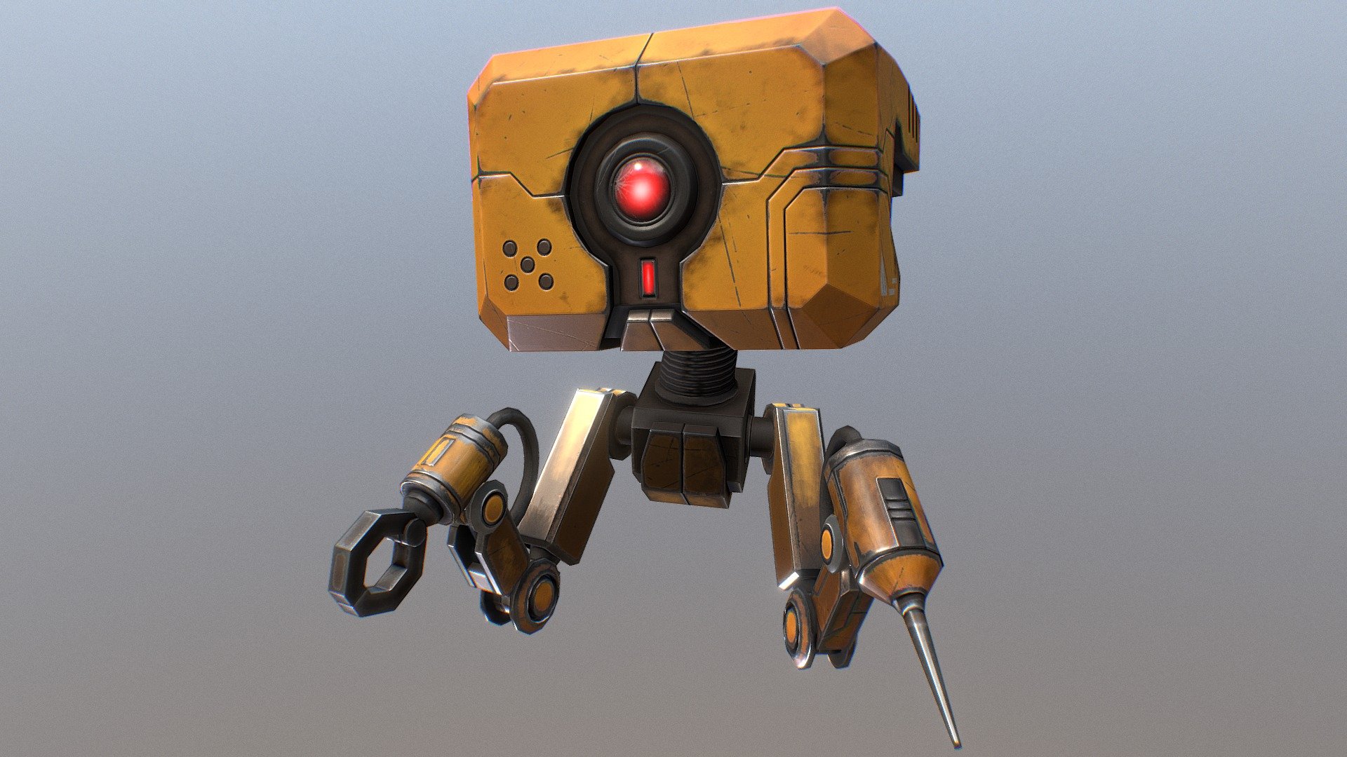 Small Robot 3D model by Teliri [724d769] Sketchfab