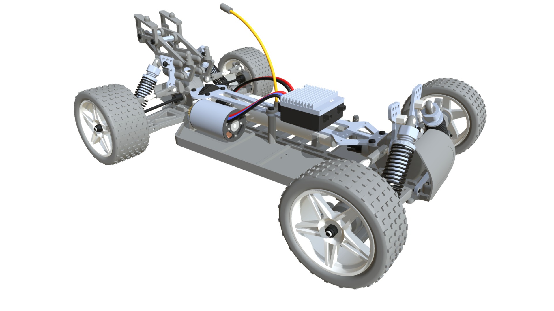 Redcat Tornado EPX Pro - 3D model by sgomezpaz [7580b31] - Sketchfab