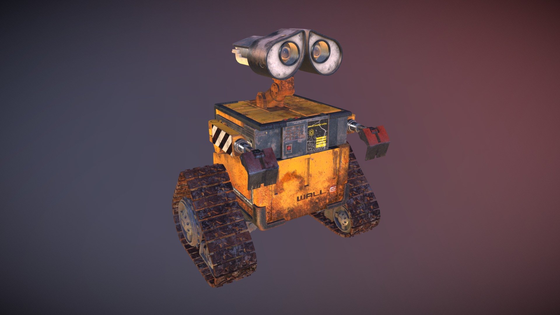 WallE Download Free 3D model by snakadaktal [79a0bff] Sketchfab