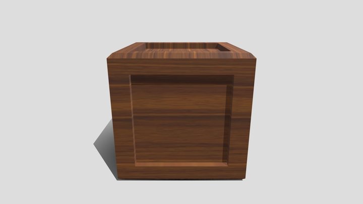 Wodden-box 3D models - Sketchfab