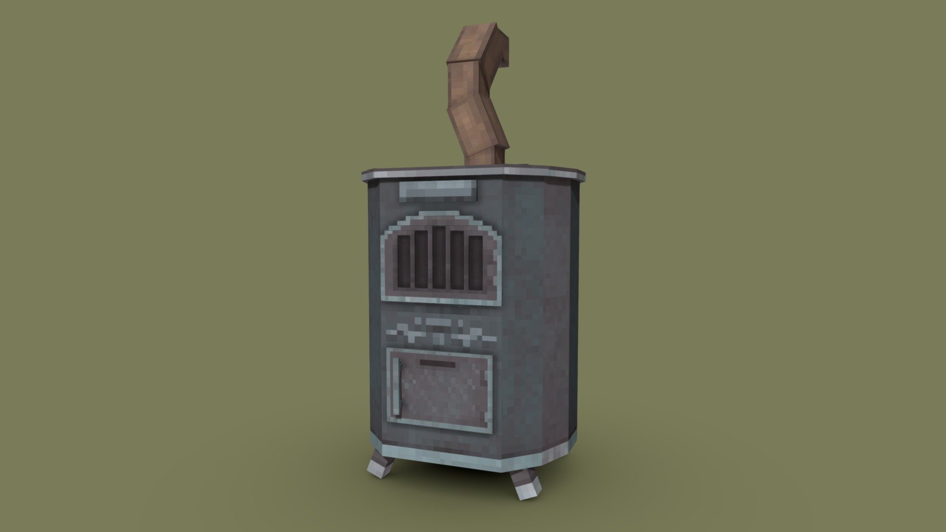 Old Furnace Download Free 3D model by Wacky (wackyblocks) [7f607b4
