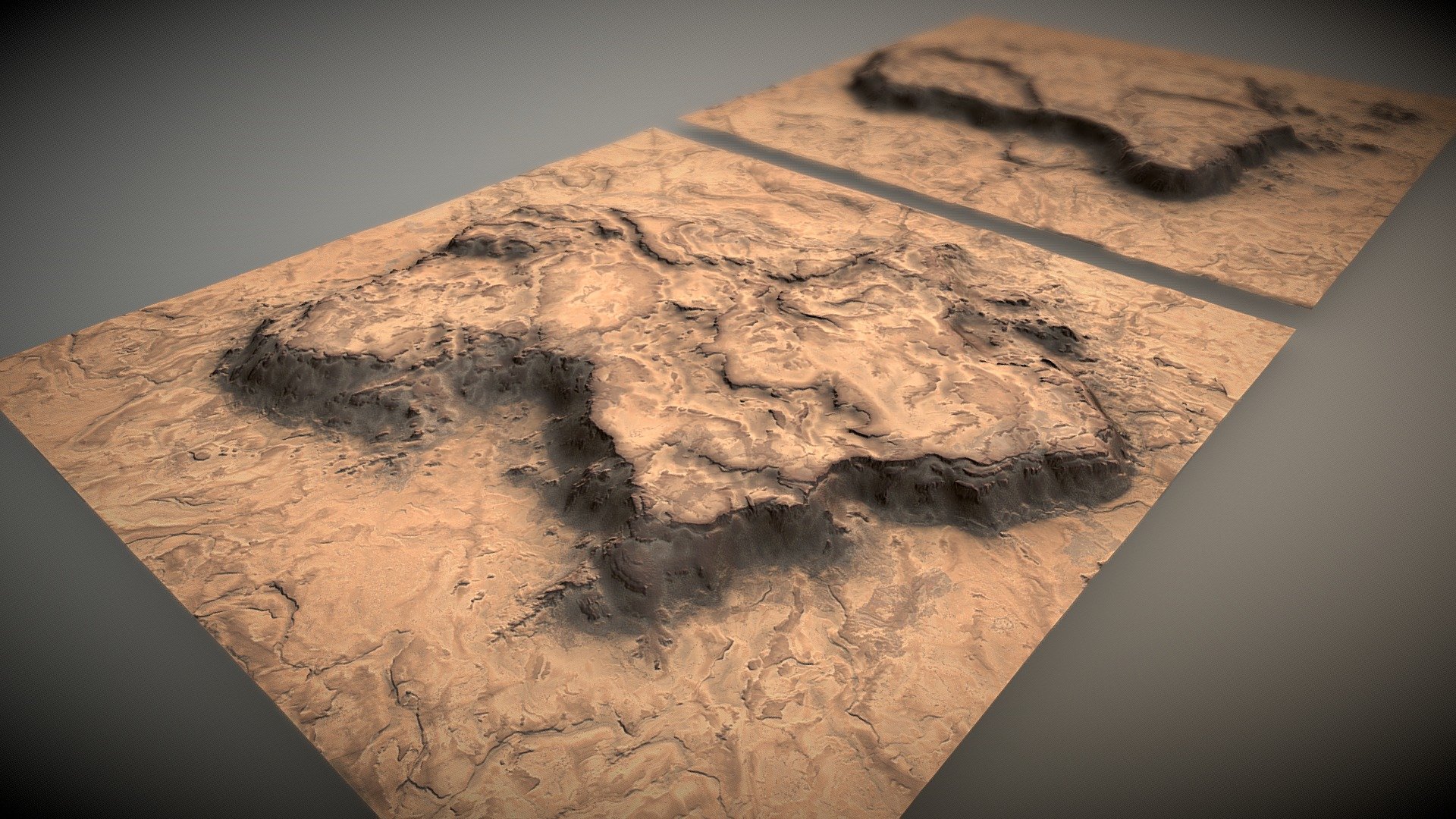 Desert Mountain Pack 01 Download Free 3D model by perryfactor6177258