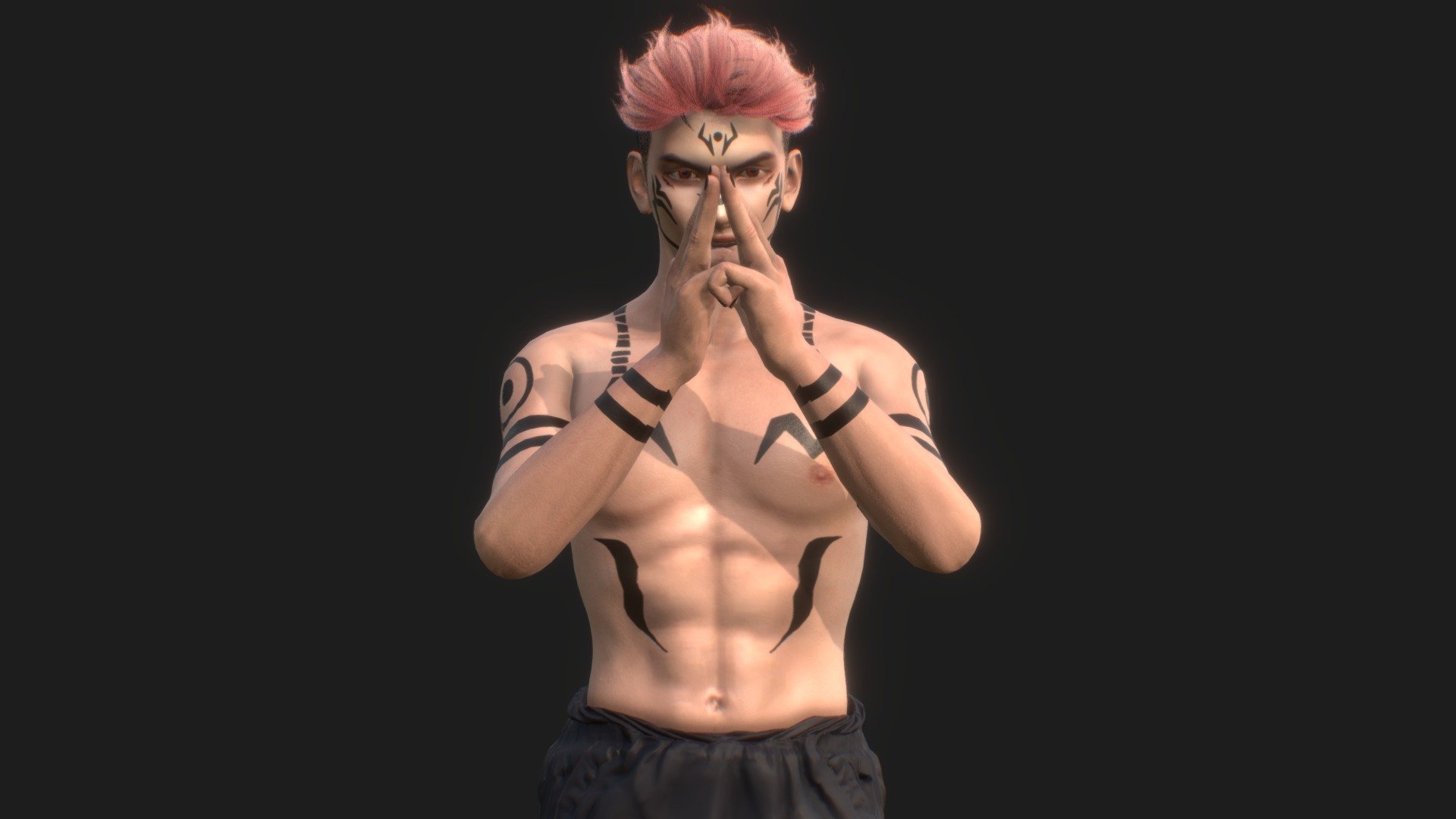 Ryomen Sukuna 3D model by Shane Vince Marcos (shanevm) [855bd72