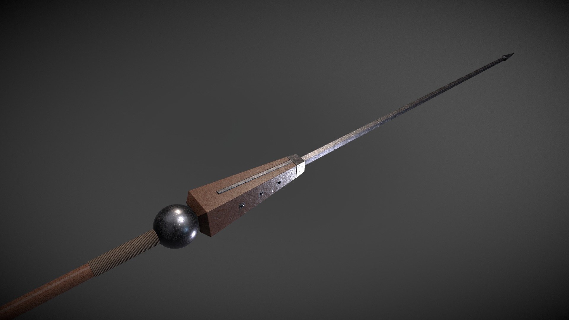 Pilum / Heavy roman javelin Buy Royalty Free 3D model by La Sibila