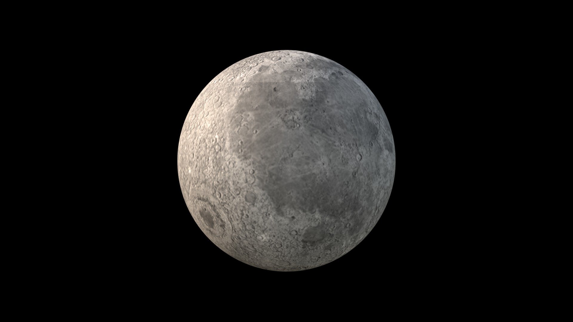 (FREE) 3D Moon Model Download Free 3D model by hishamhamid