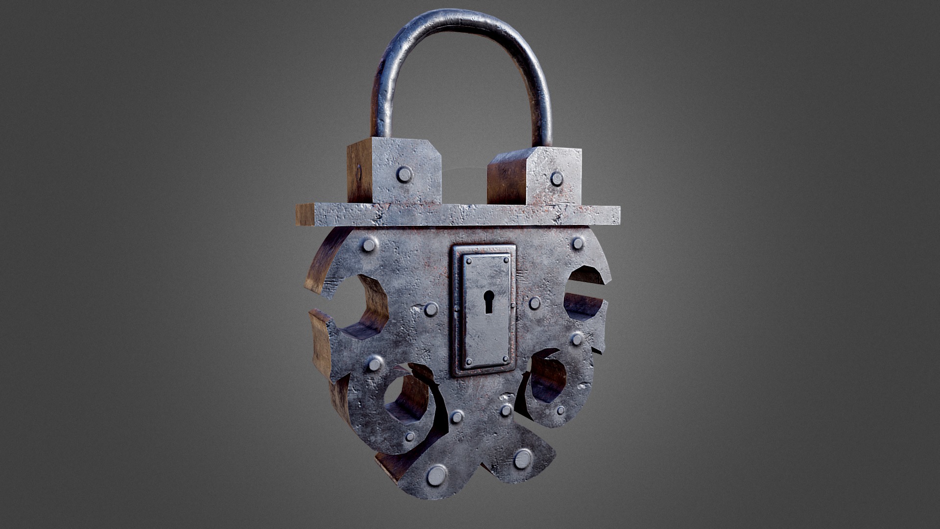 Medieval Lock Download Free 3D model by MrIllix (MrBlood) [8abeec8